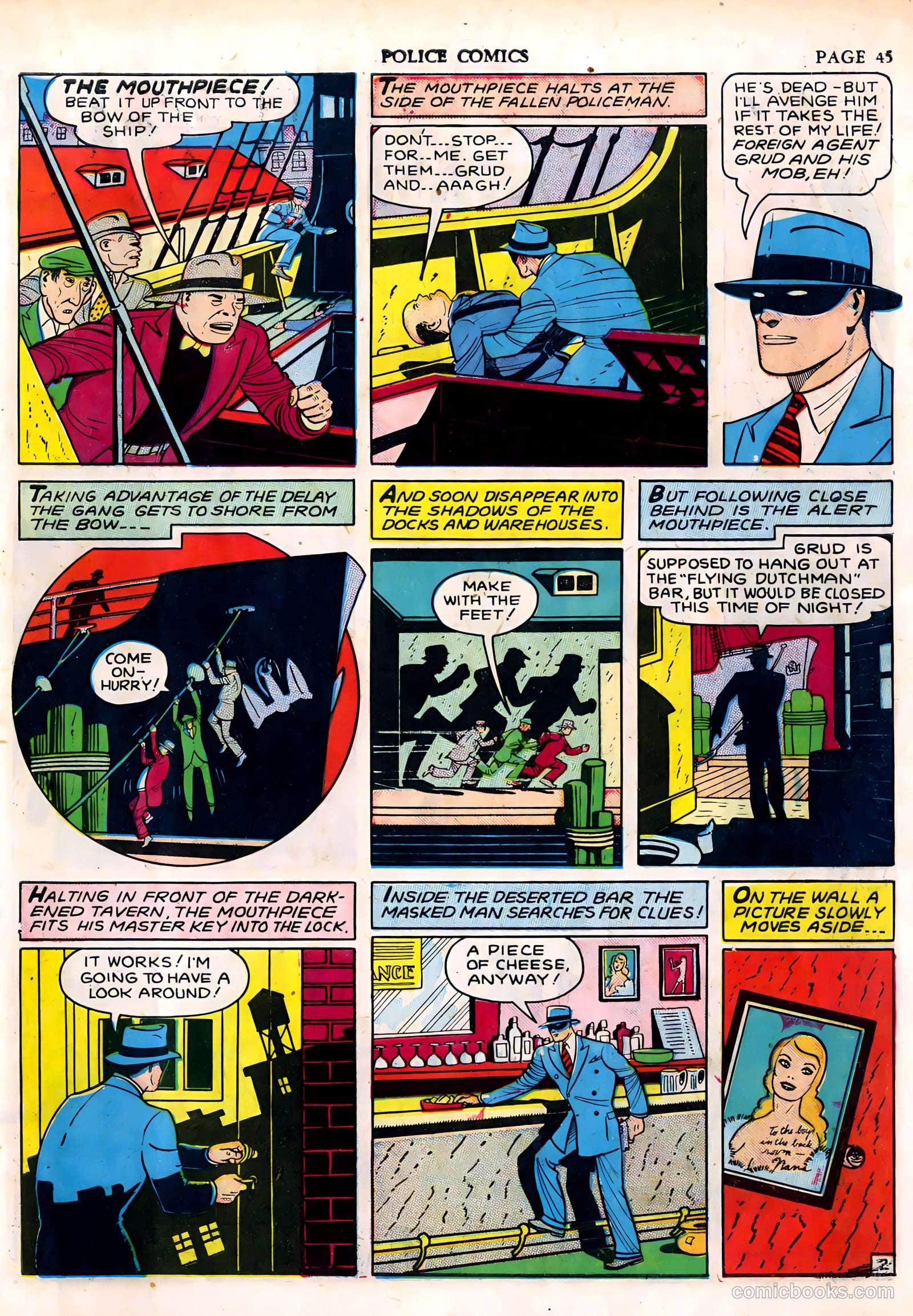 Police Comics #6 — page 47 of 68