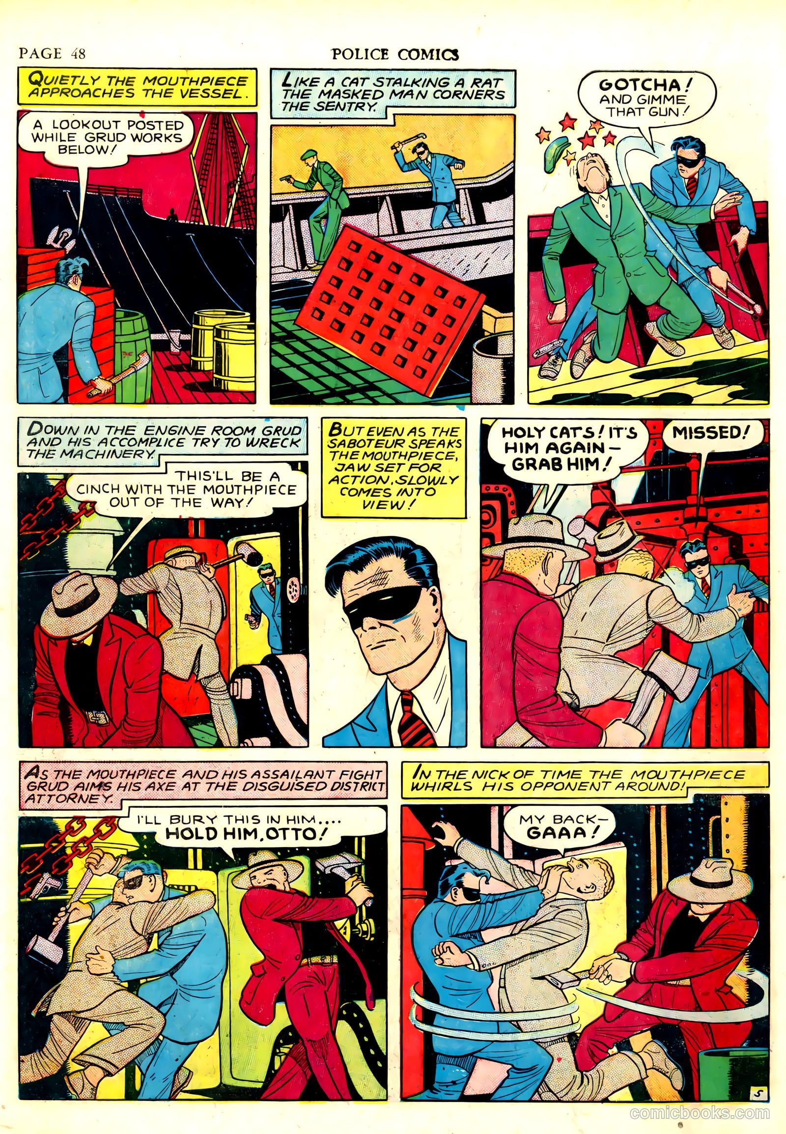 Police Comics #6 — page 50 of 68
