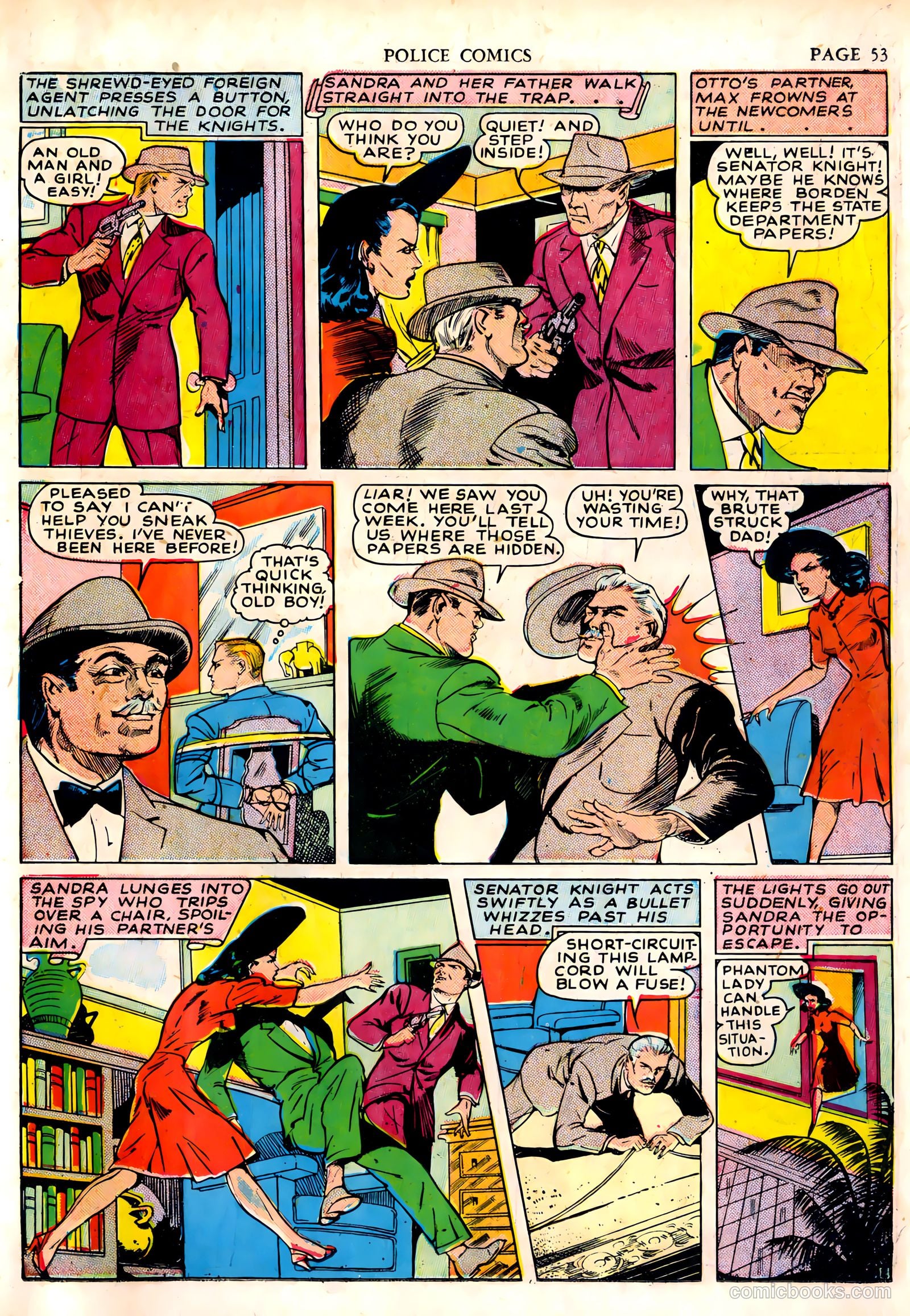 Police Comics #6 — page 55 of 68
