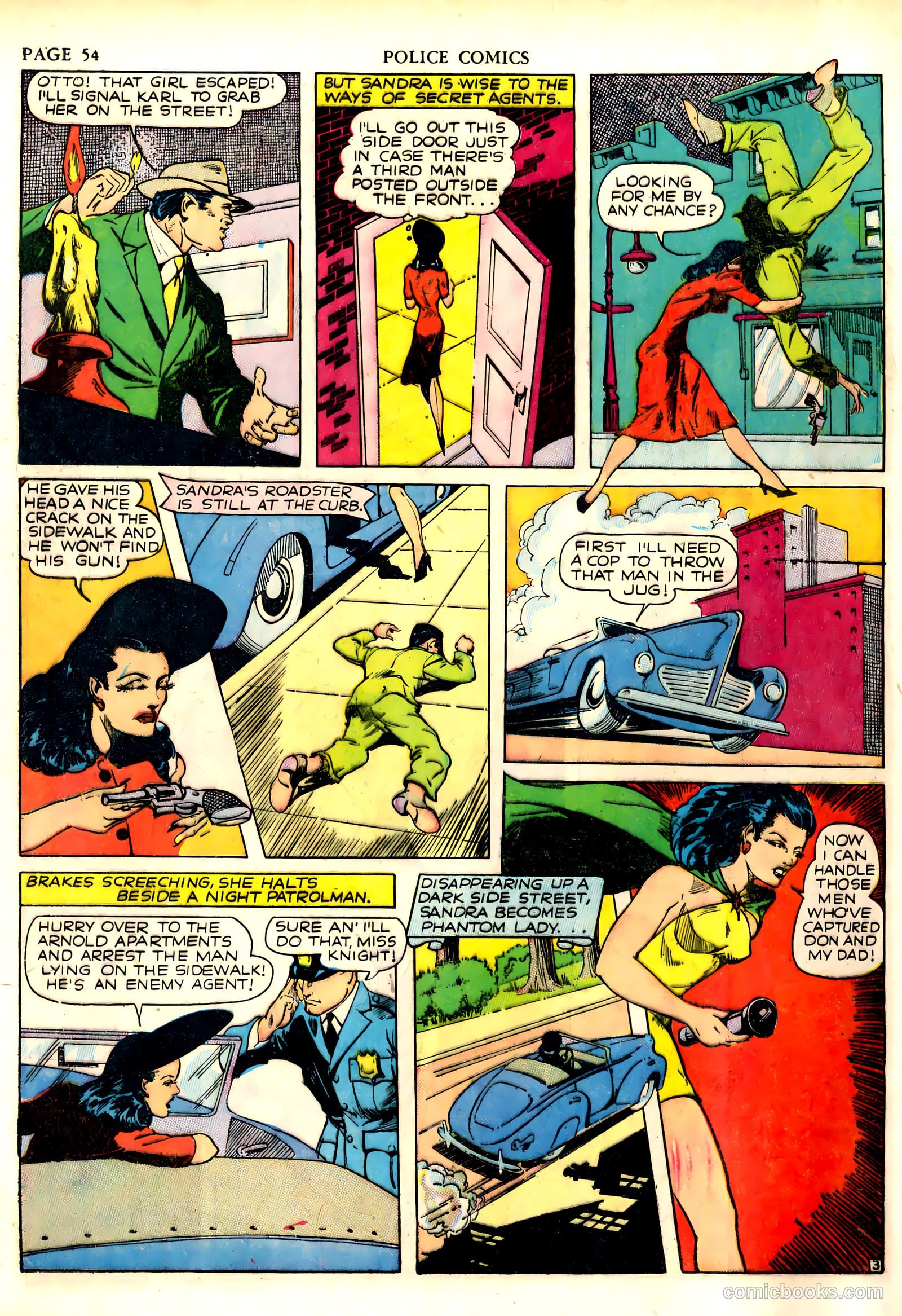 Police Comics #6 — page 56 of 68