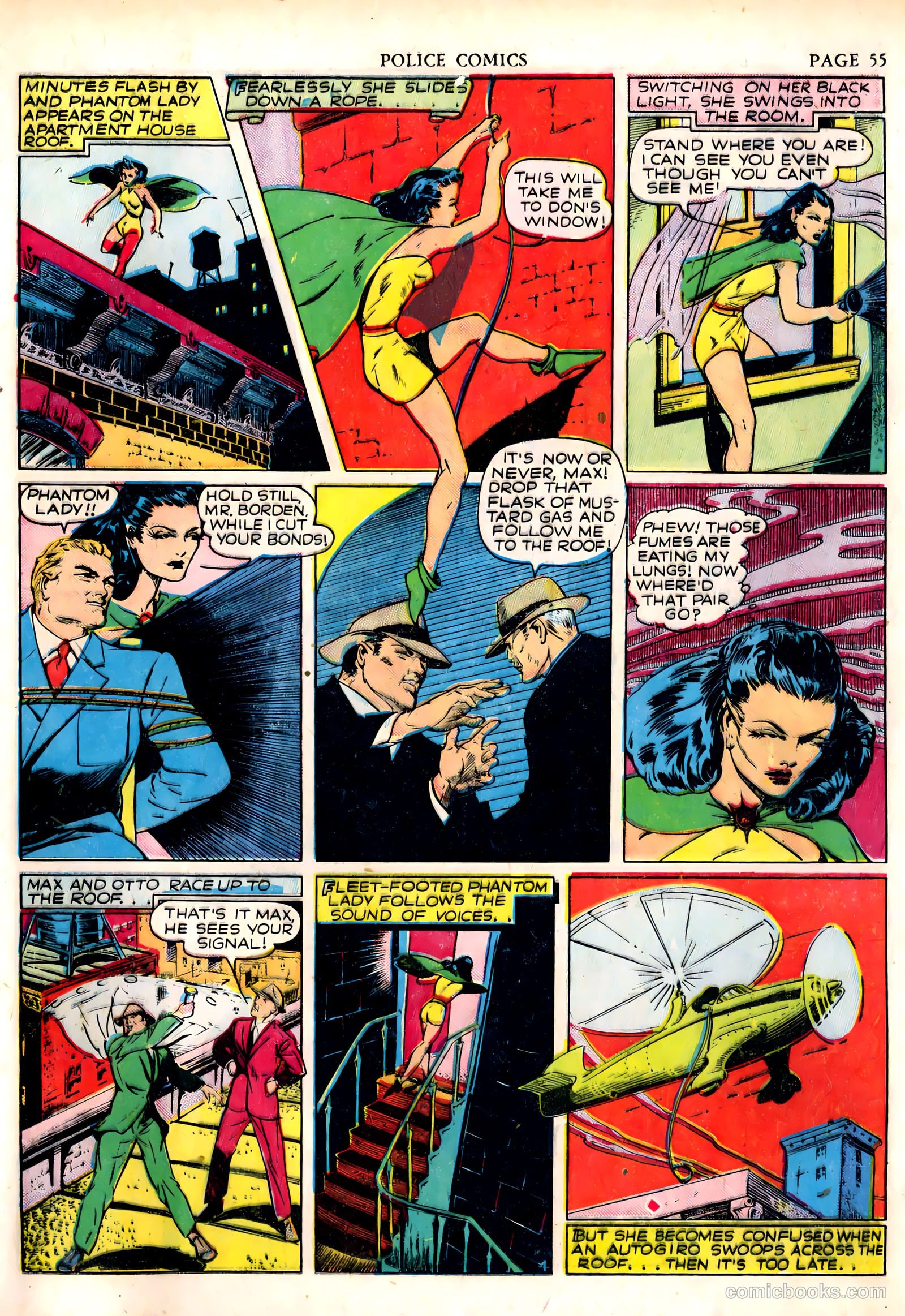 Police Comics #6 — page 57 of 68
