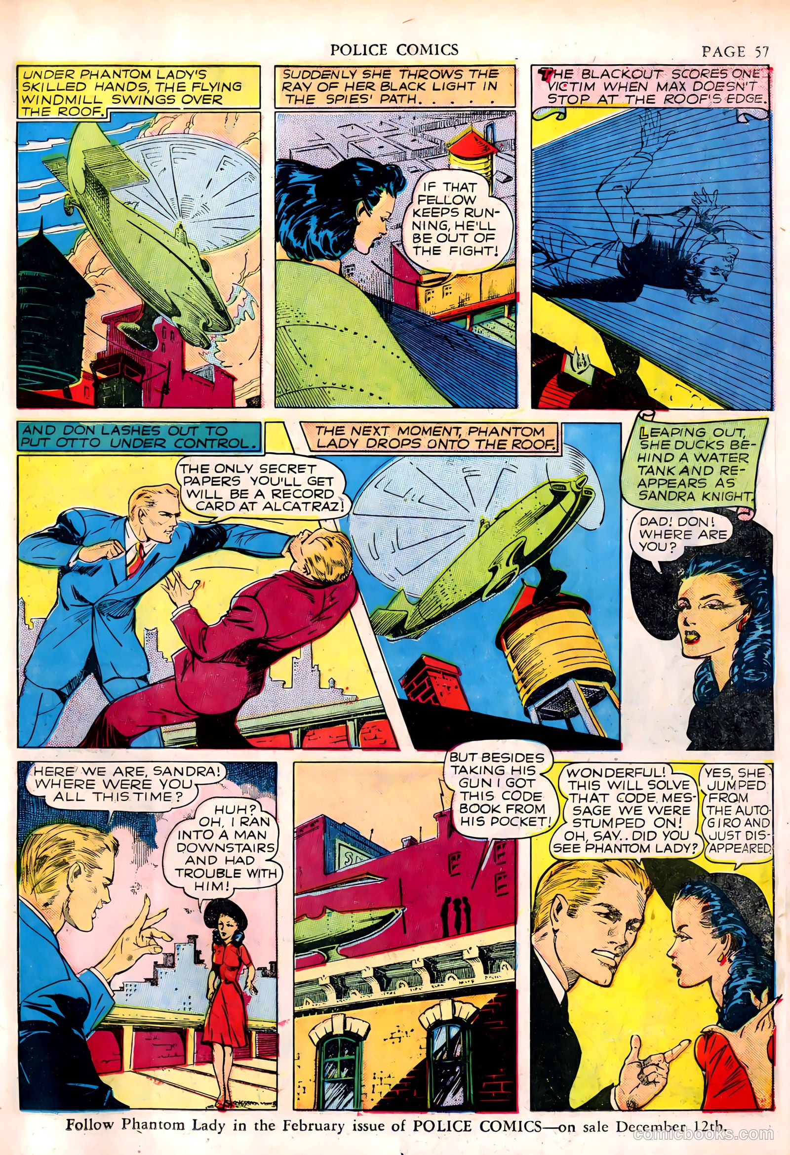 Police Comics #6 — page 59 of 68