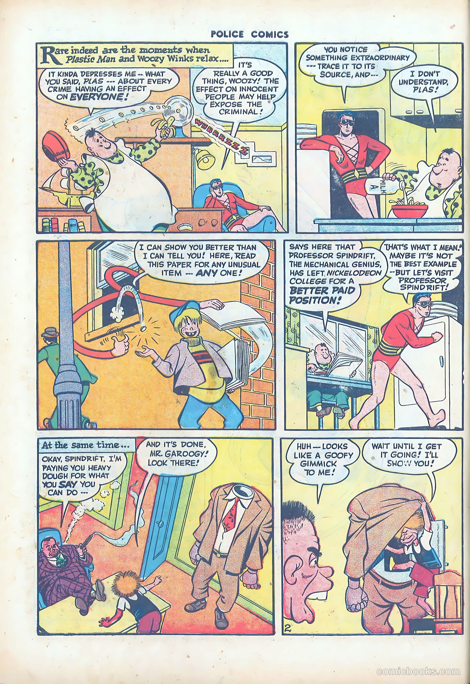 Police Comics #60 — page 4 of 60