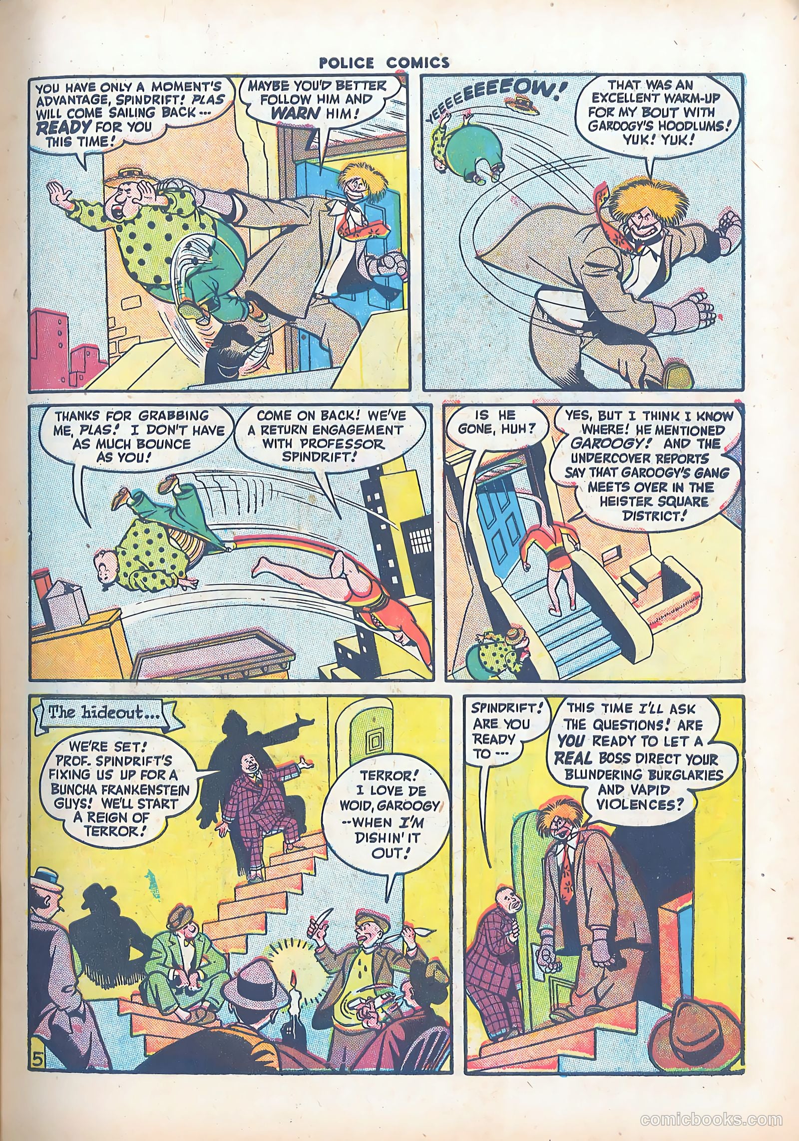 Police Comics #60 — page 7 of 60
