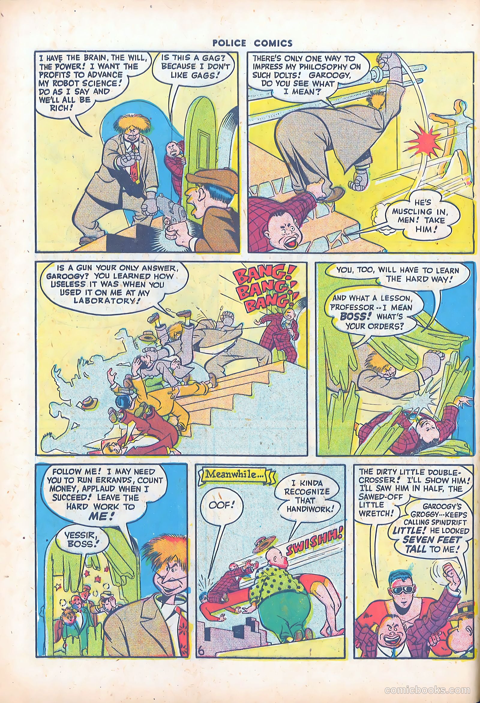 Police Comics #60 — page 8 of 60