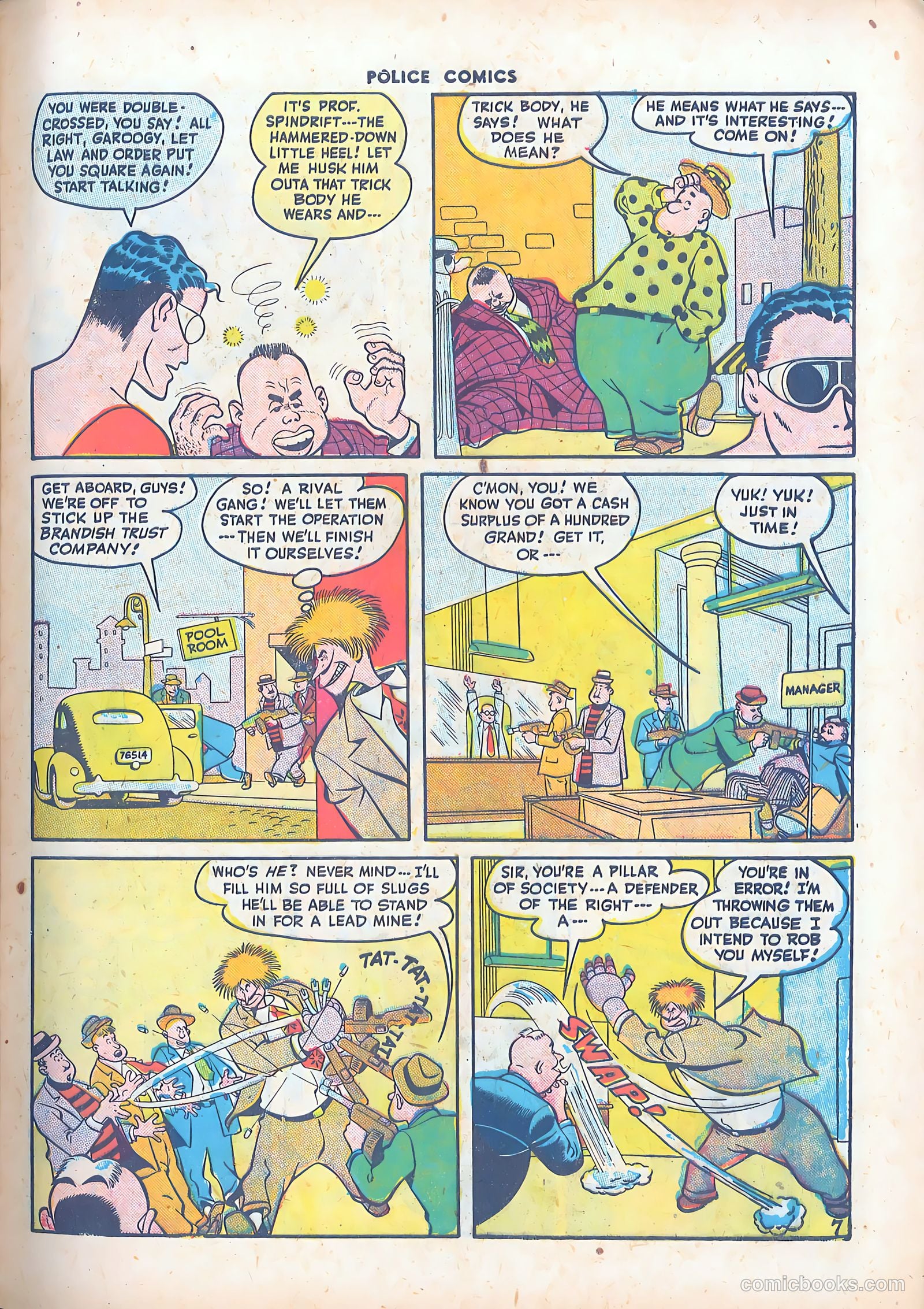 Police Comics #60 — page 9 of 60
