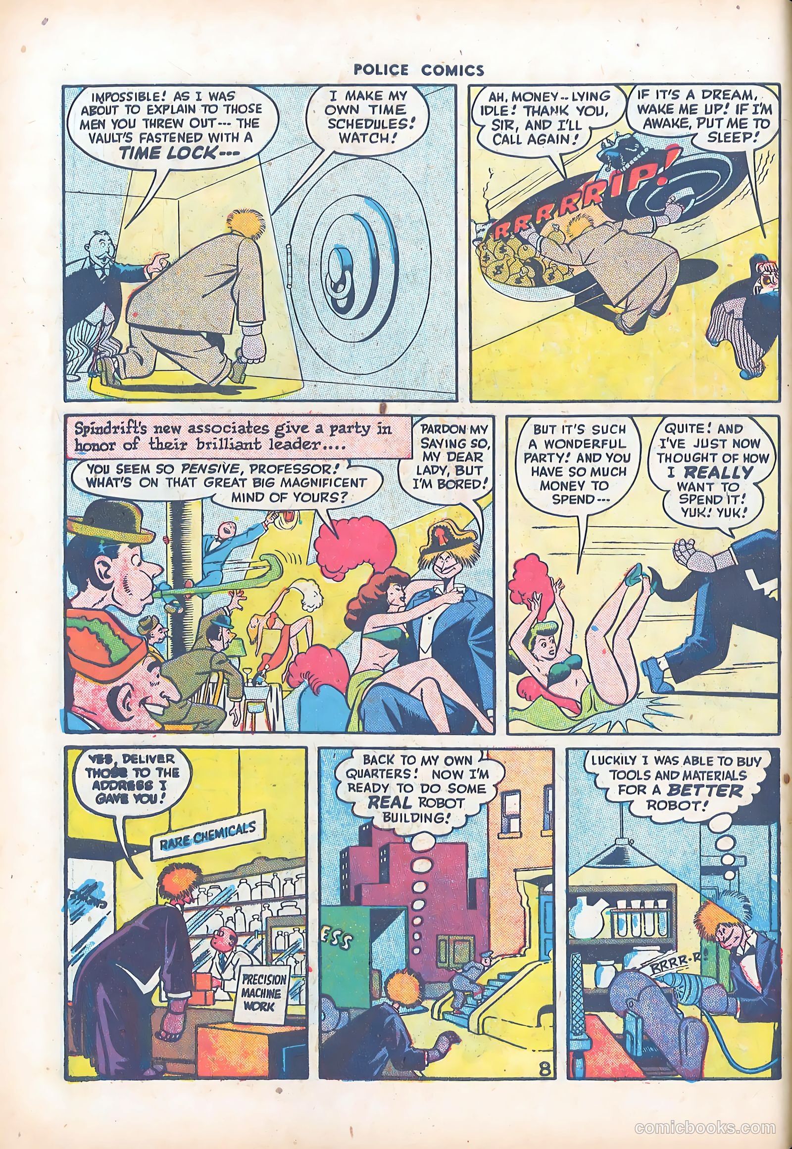 Police Comics #60 — page 10 of 60