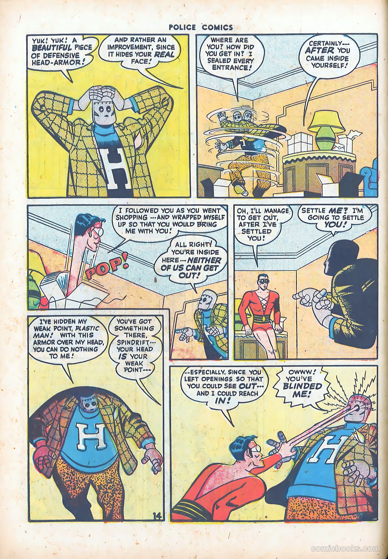 Police Comics #60 — page 16 of 60