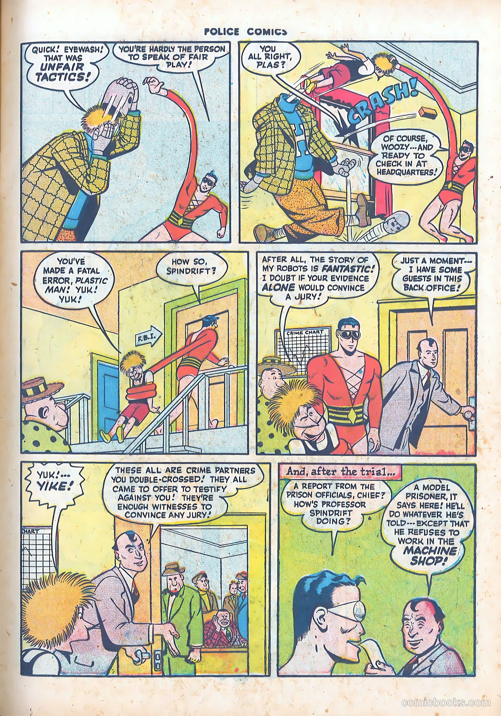 Police Comics #60 — page 17 of 60
