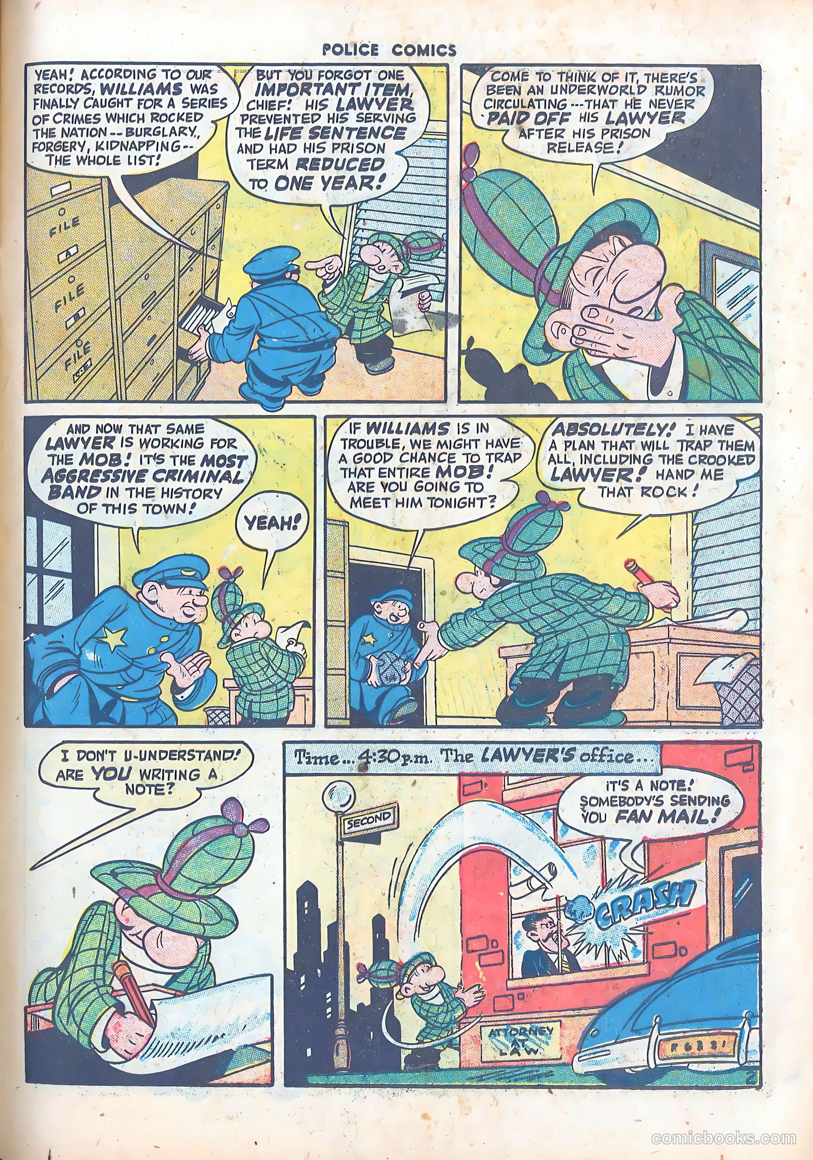 Police Comics #60 — page 19 of 60