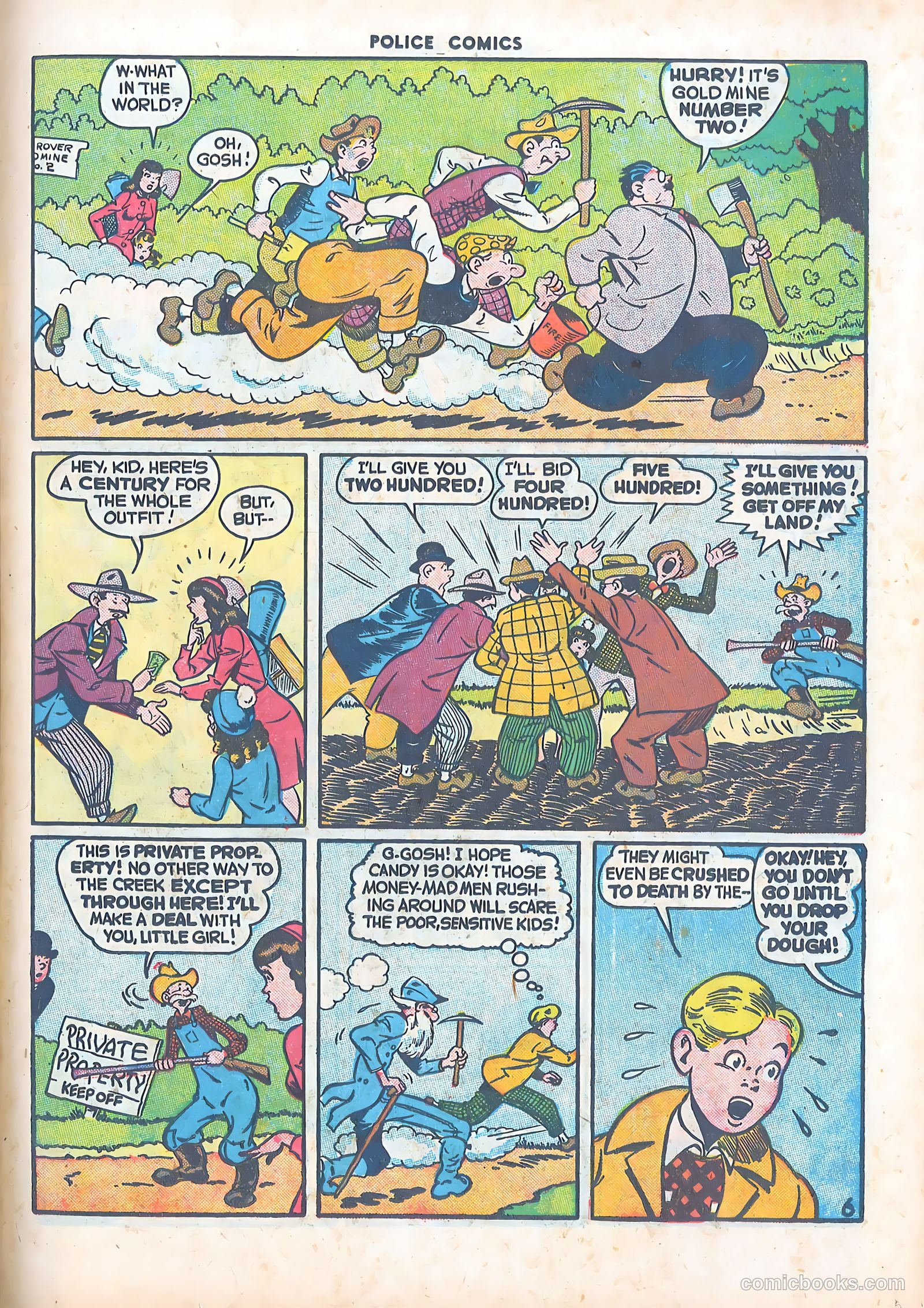 Police Comics #60 — page 35 of 60