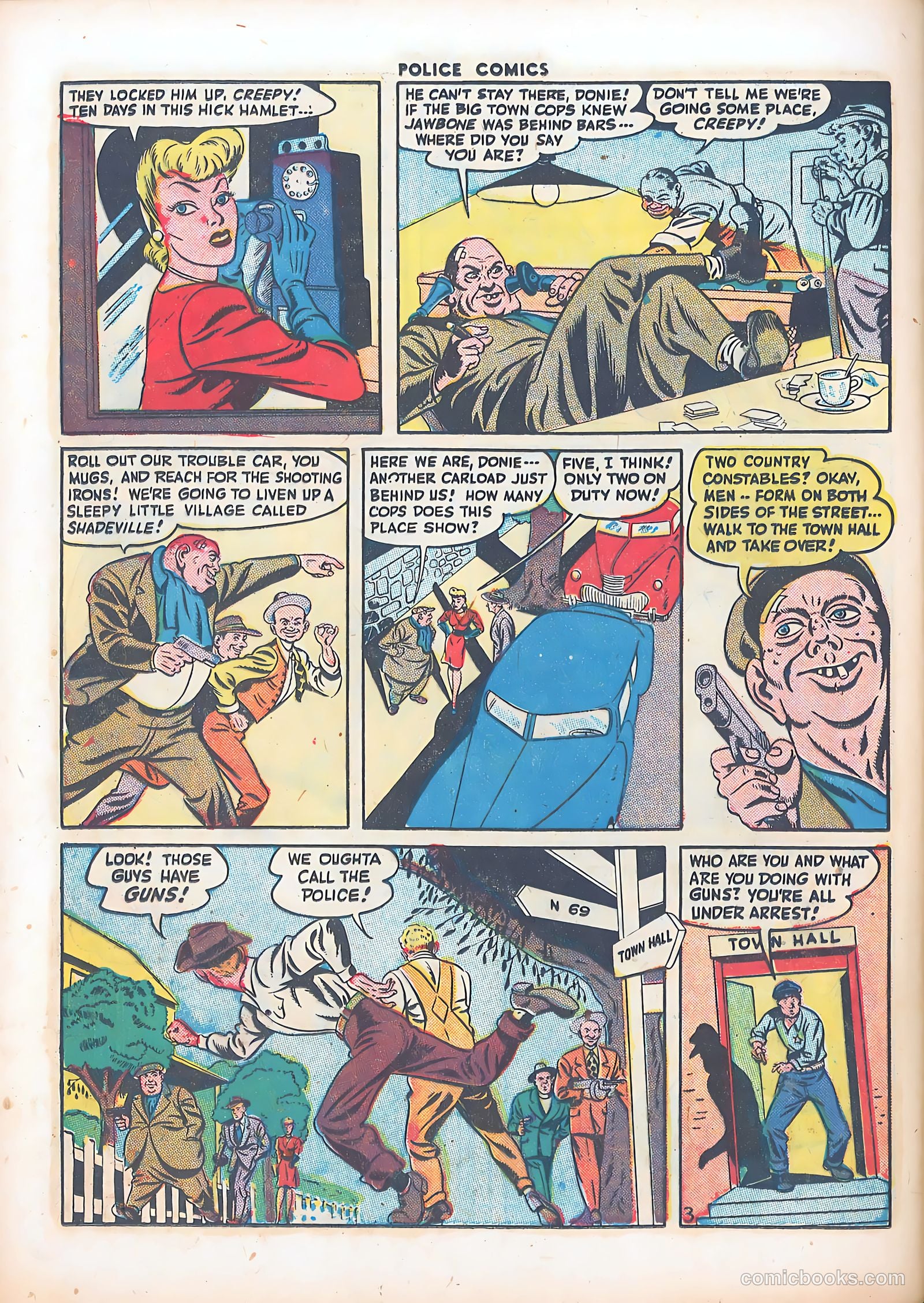 Police Comics #60 — page 40 of 60