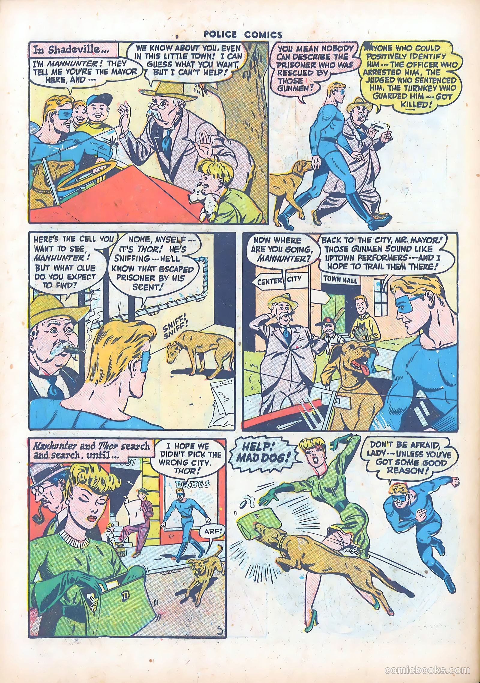 Police Comics #60 — page 42 of 60