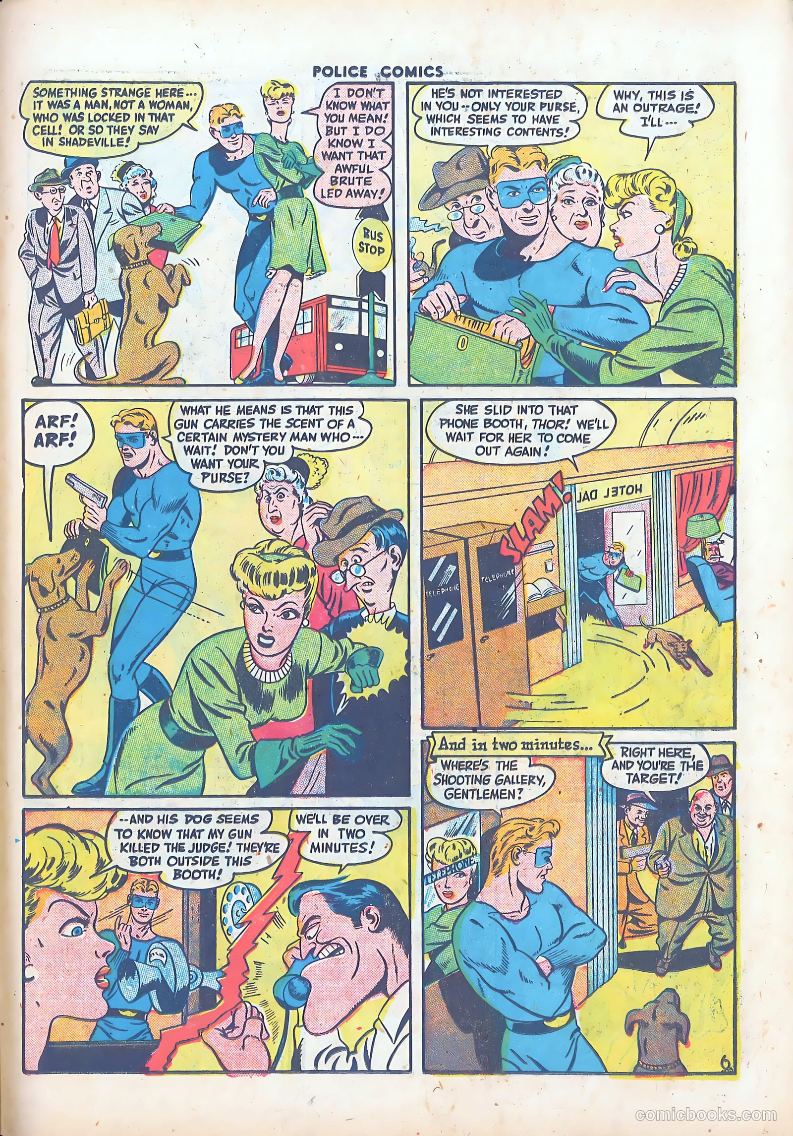 Police Comics #60 — page 43 of 60