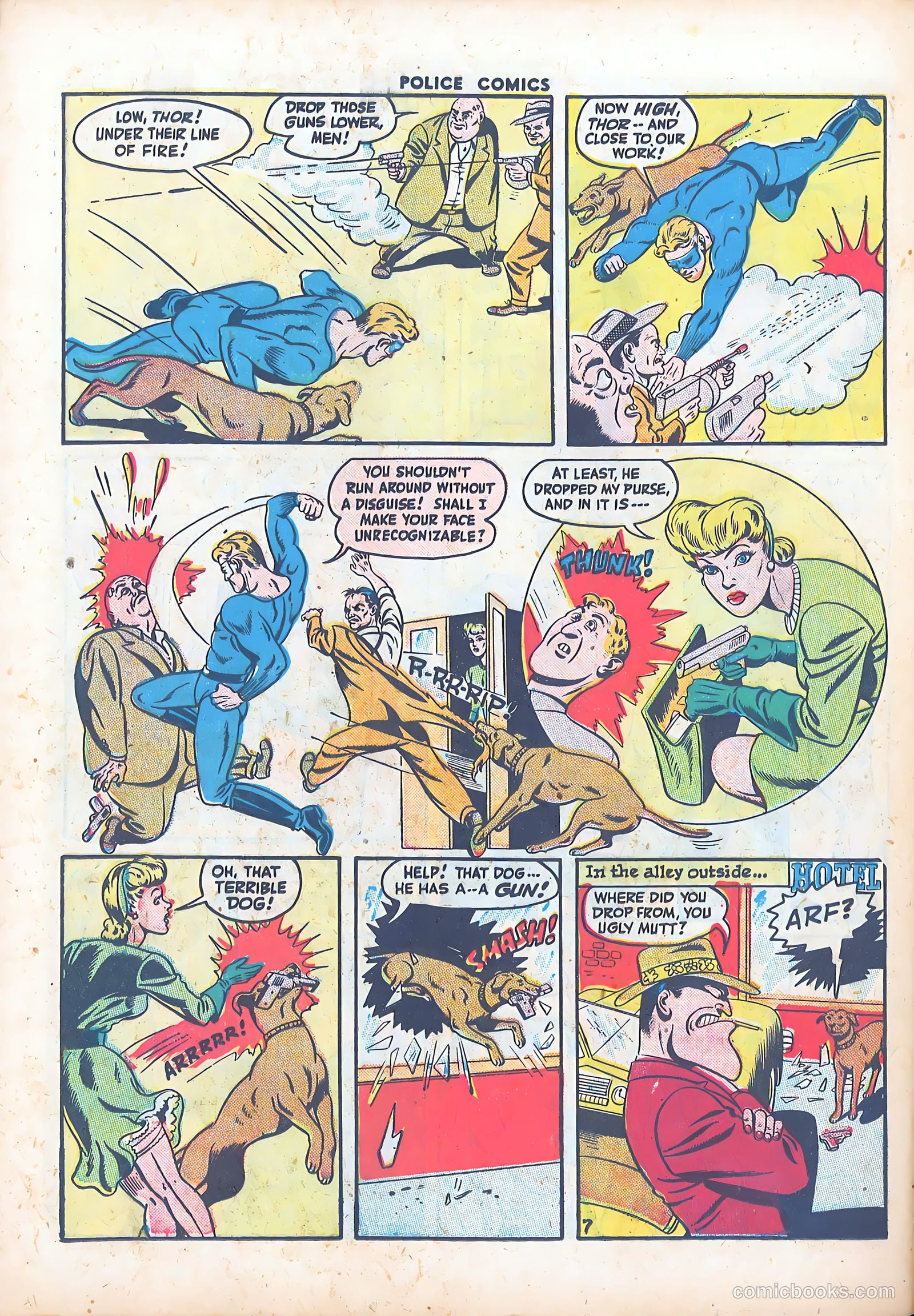 Police Comics #60 — page 44 of 60