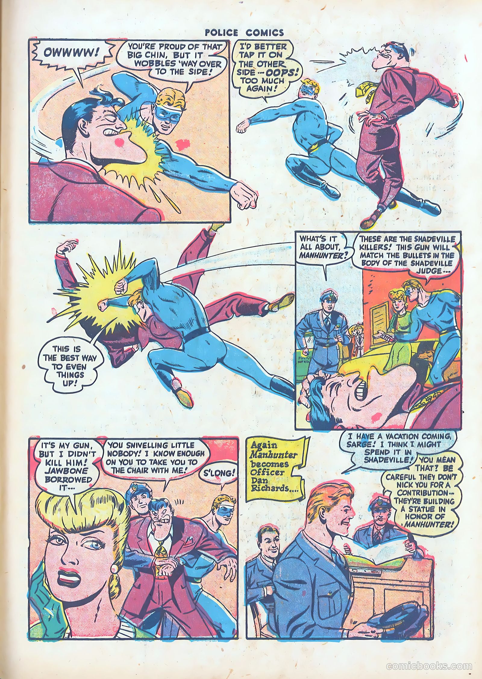 Police Comics #60 — page 47 of 60