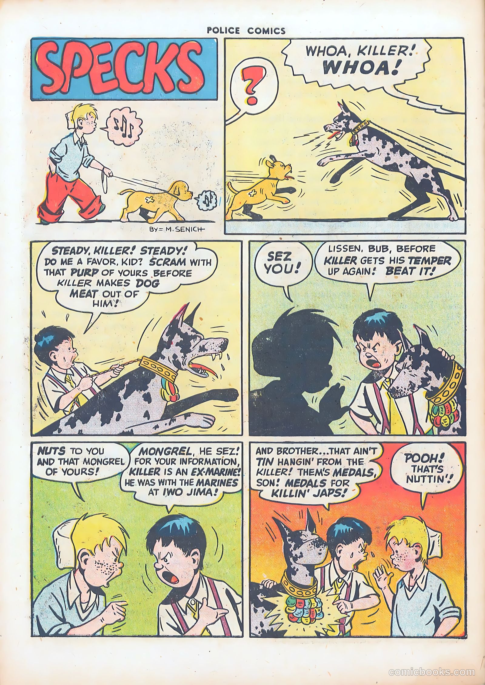 Police Comics #60 — page 50 of 60