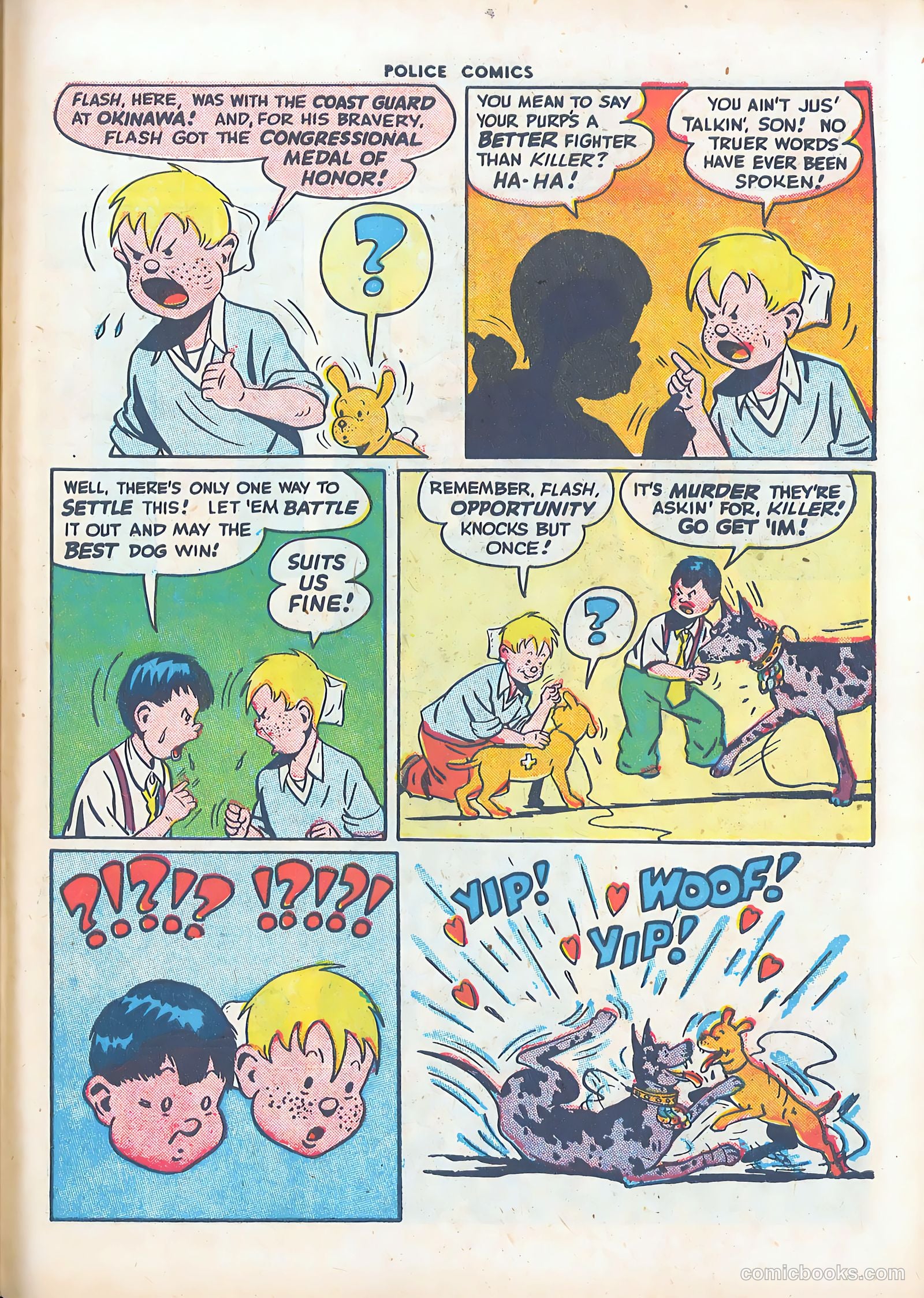Police Comics #60 — page 51 of 60