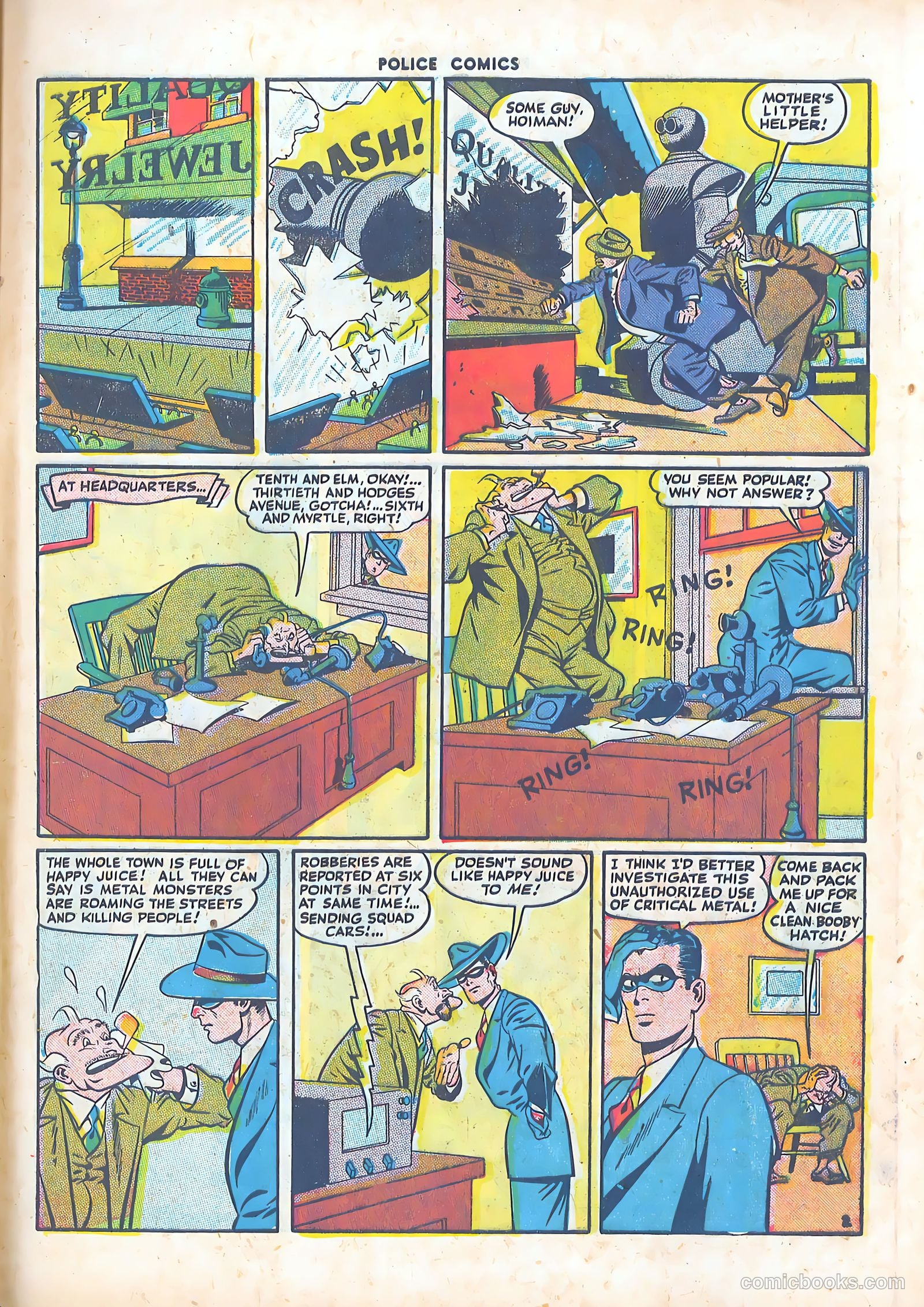 Police Comics #60 — page 53 of 60