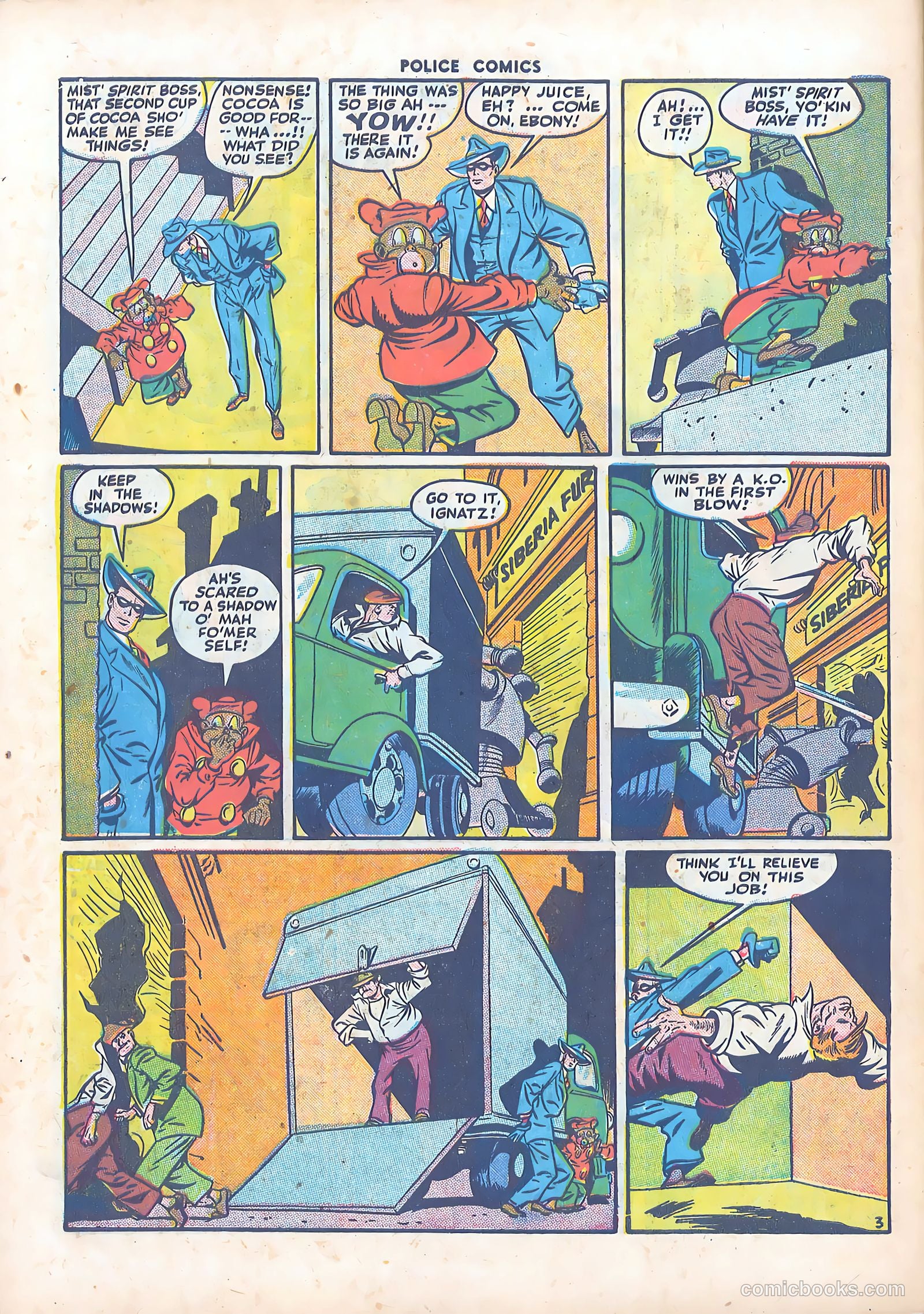 Police Comics #60 — page 54 of 60