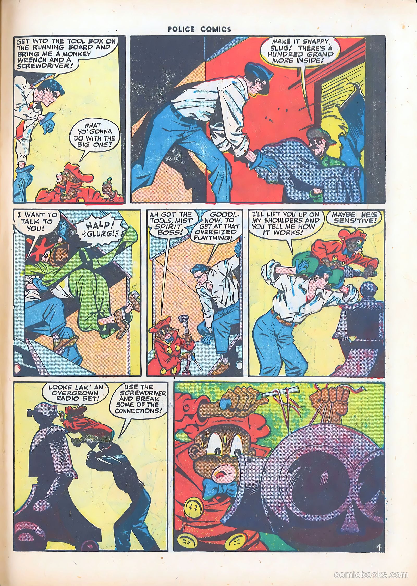 Police Comics #60 — page 55 of 60