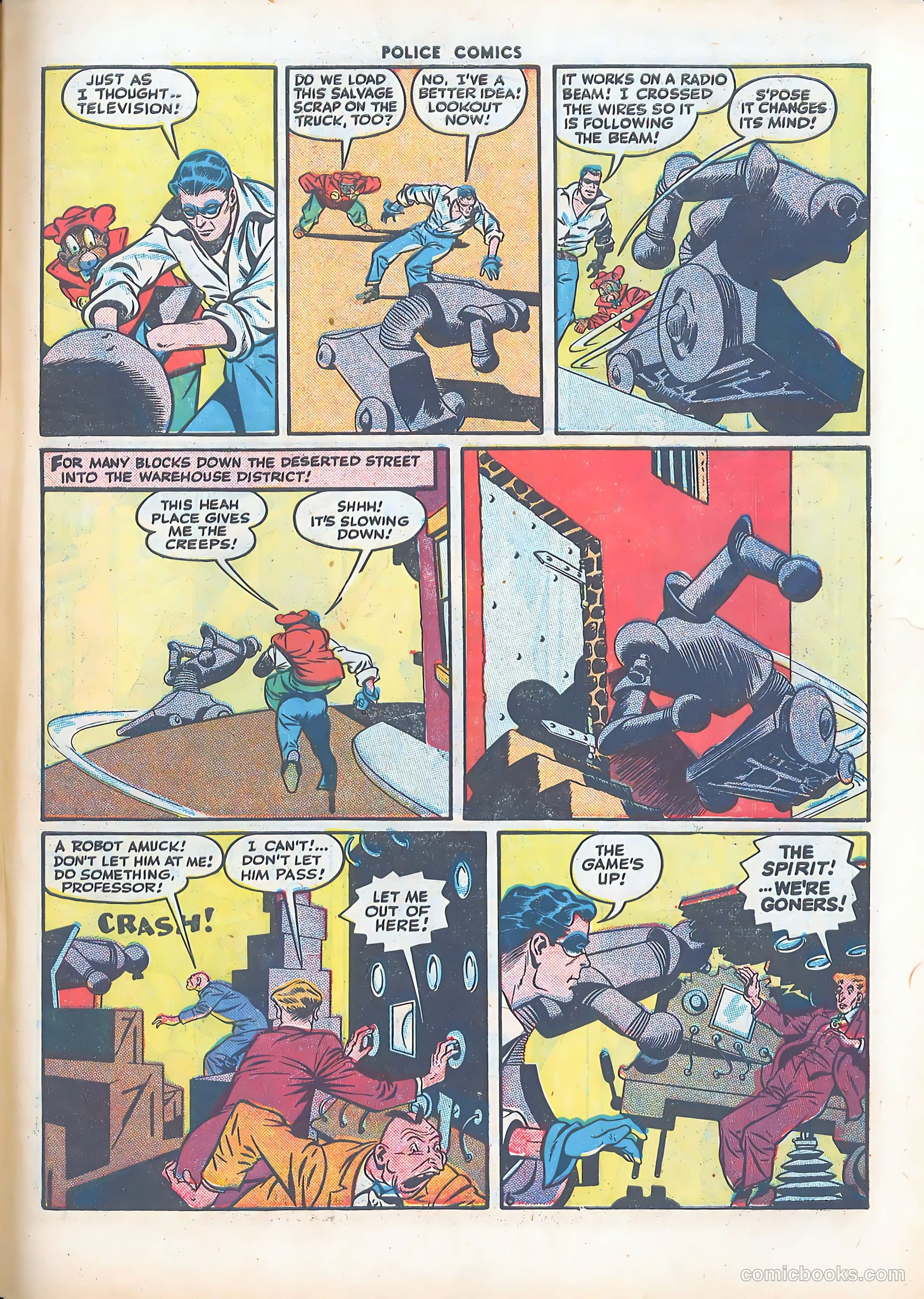 Police Comics #60 — page 57 of 60