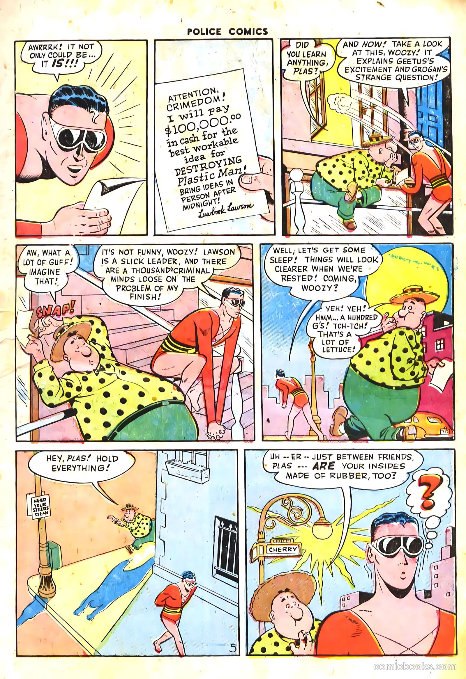 Police Comics #61 — page 7 of 60