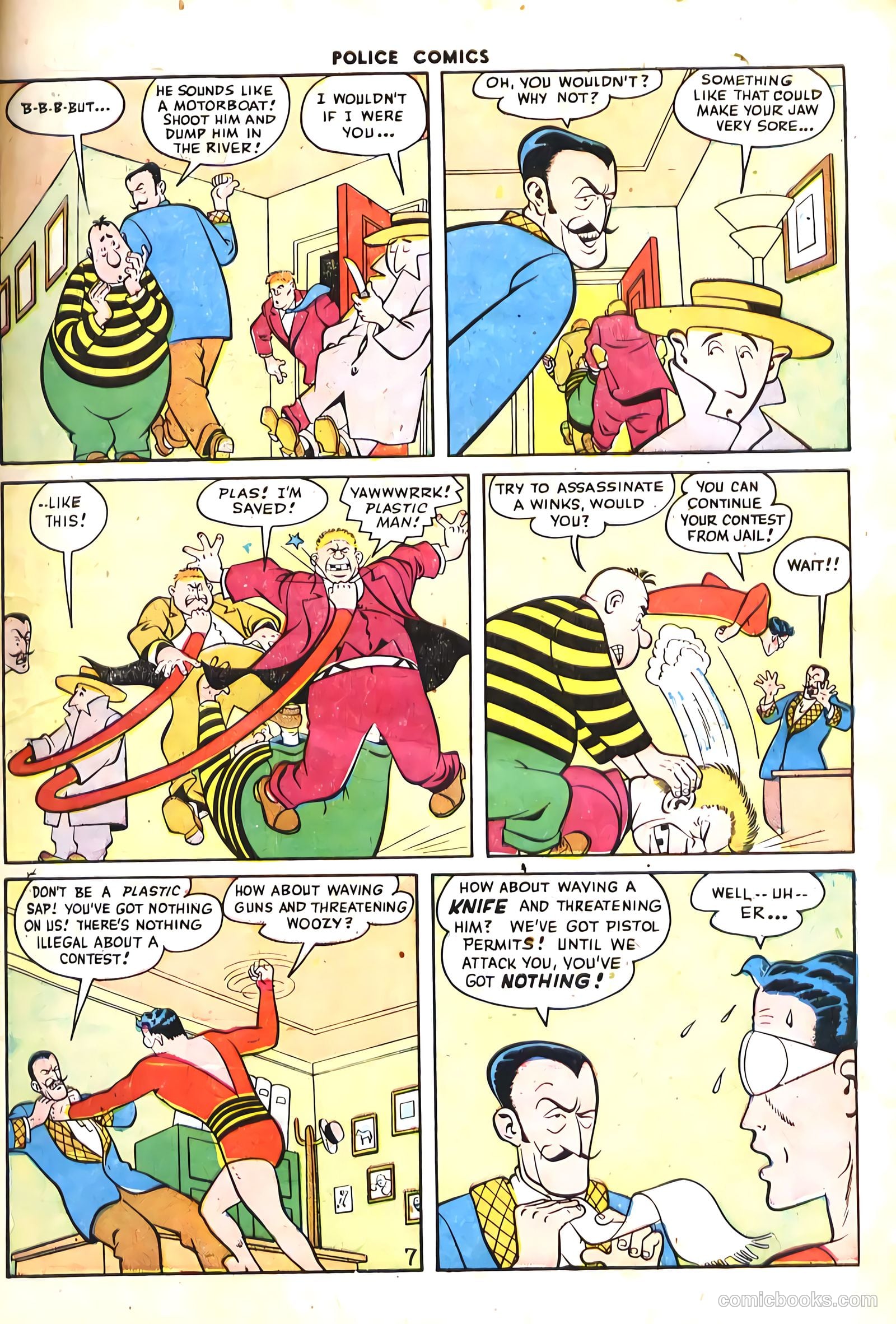 Police Comics #61 — page 9 of 60