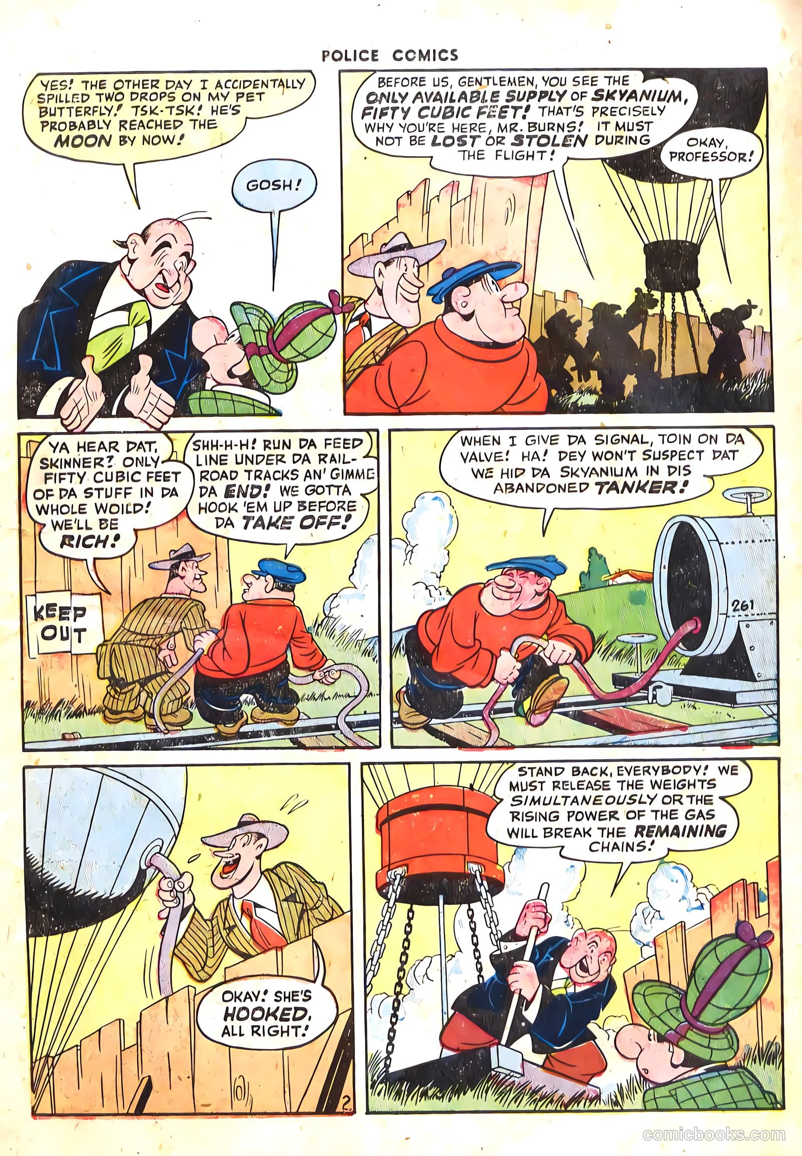 Police Comics #61 — page 19 of 60
