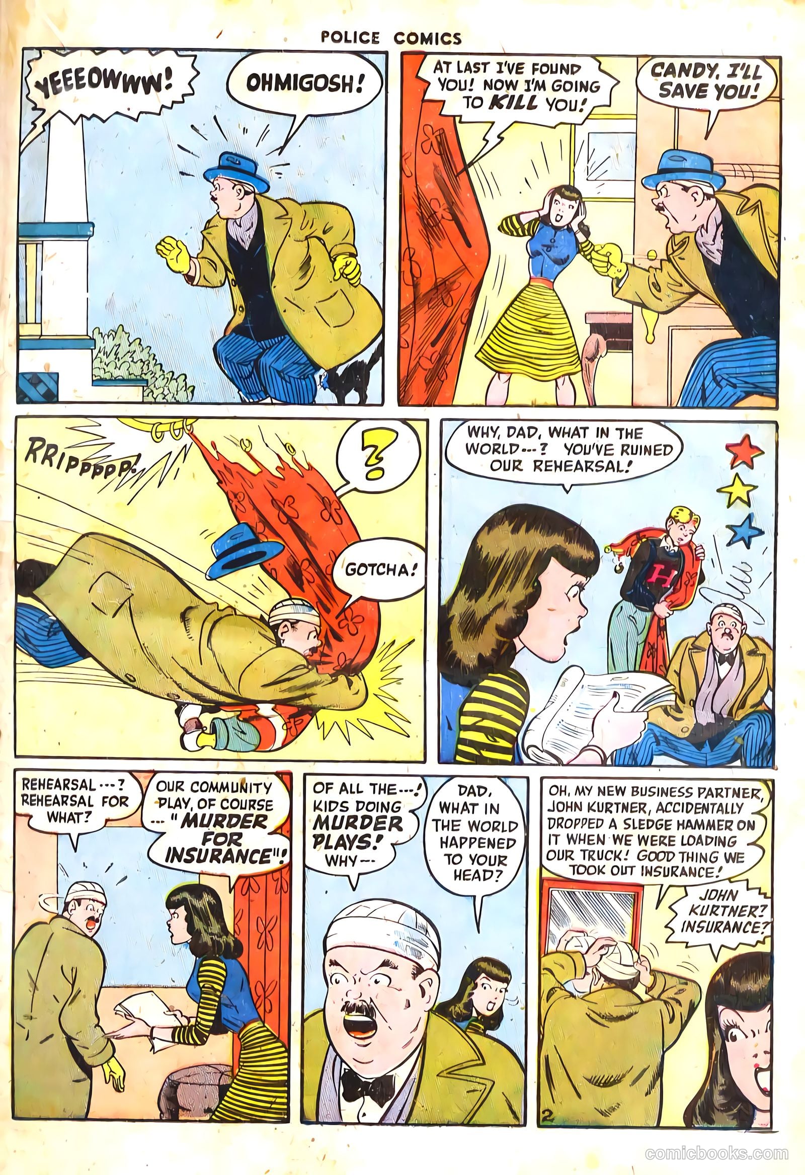 Police Comics #61 — page 31 of 60