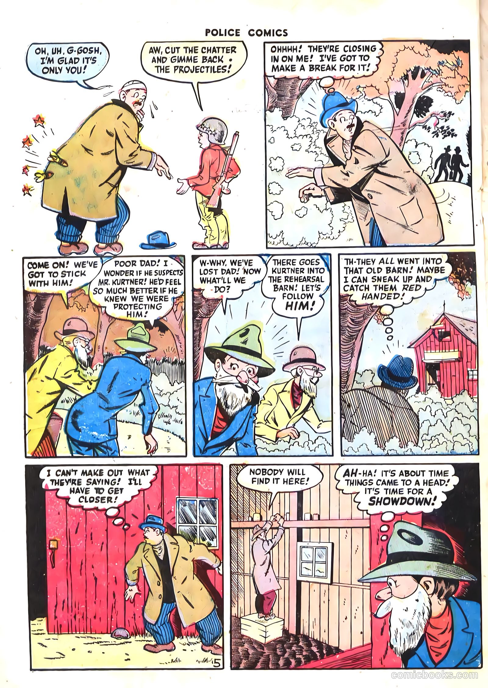 Police Comics #61 — page 34 of 60