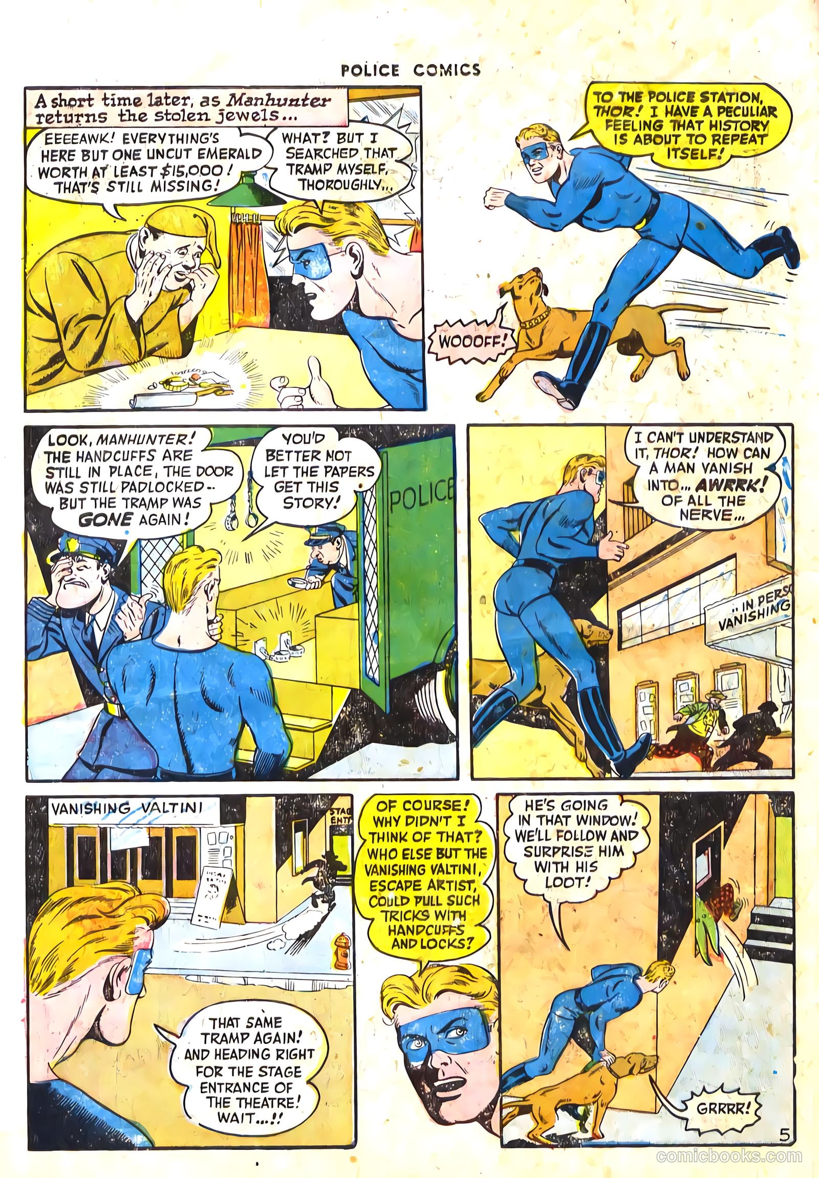 Police Comics #61 — page 42 of 60