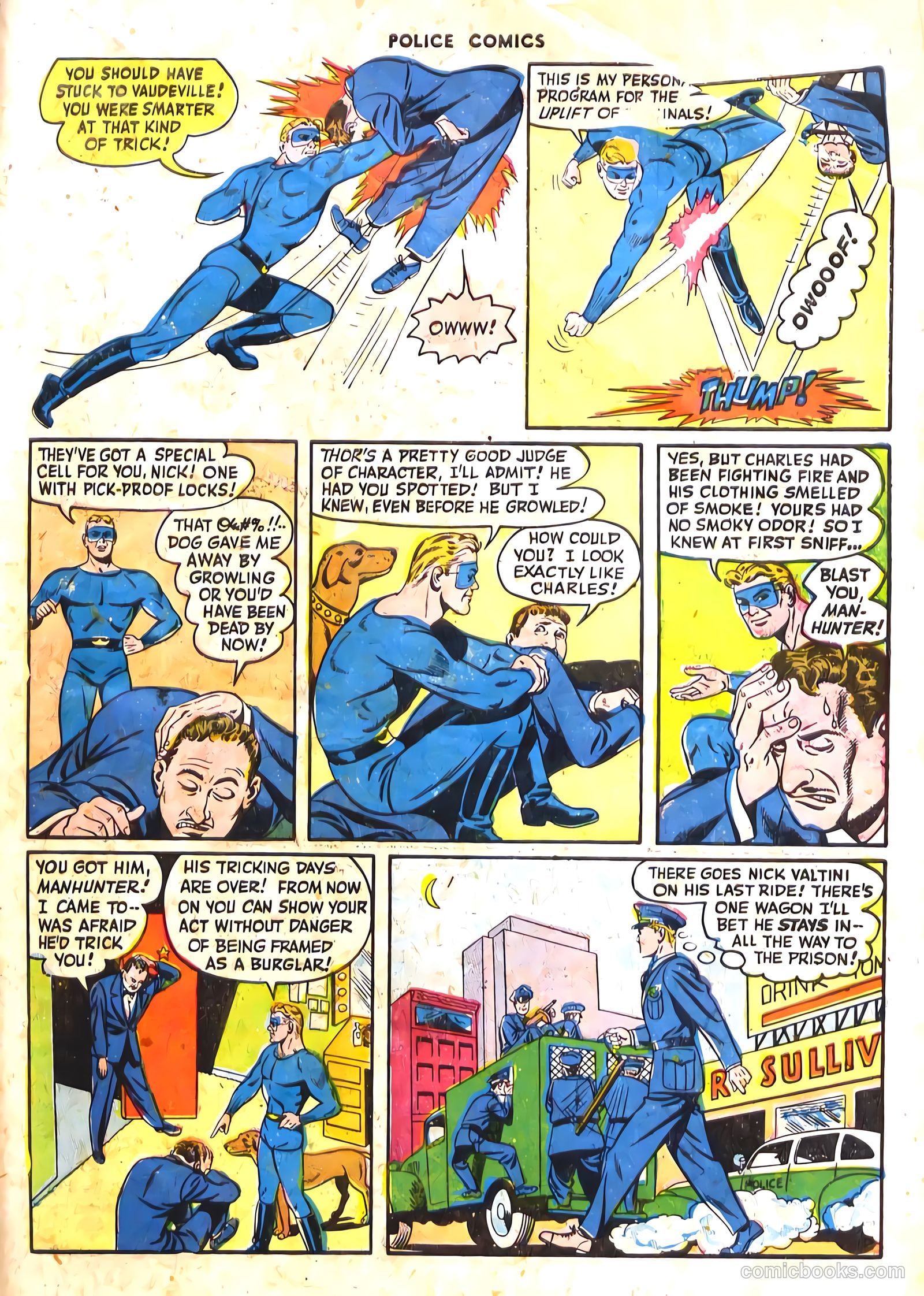 Police Comics #61 — page 47 of 60