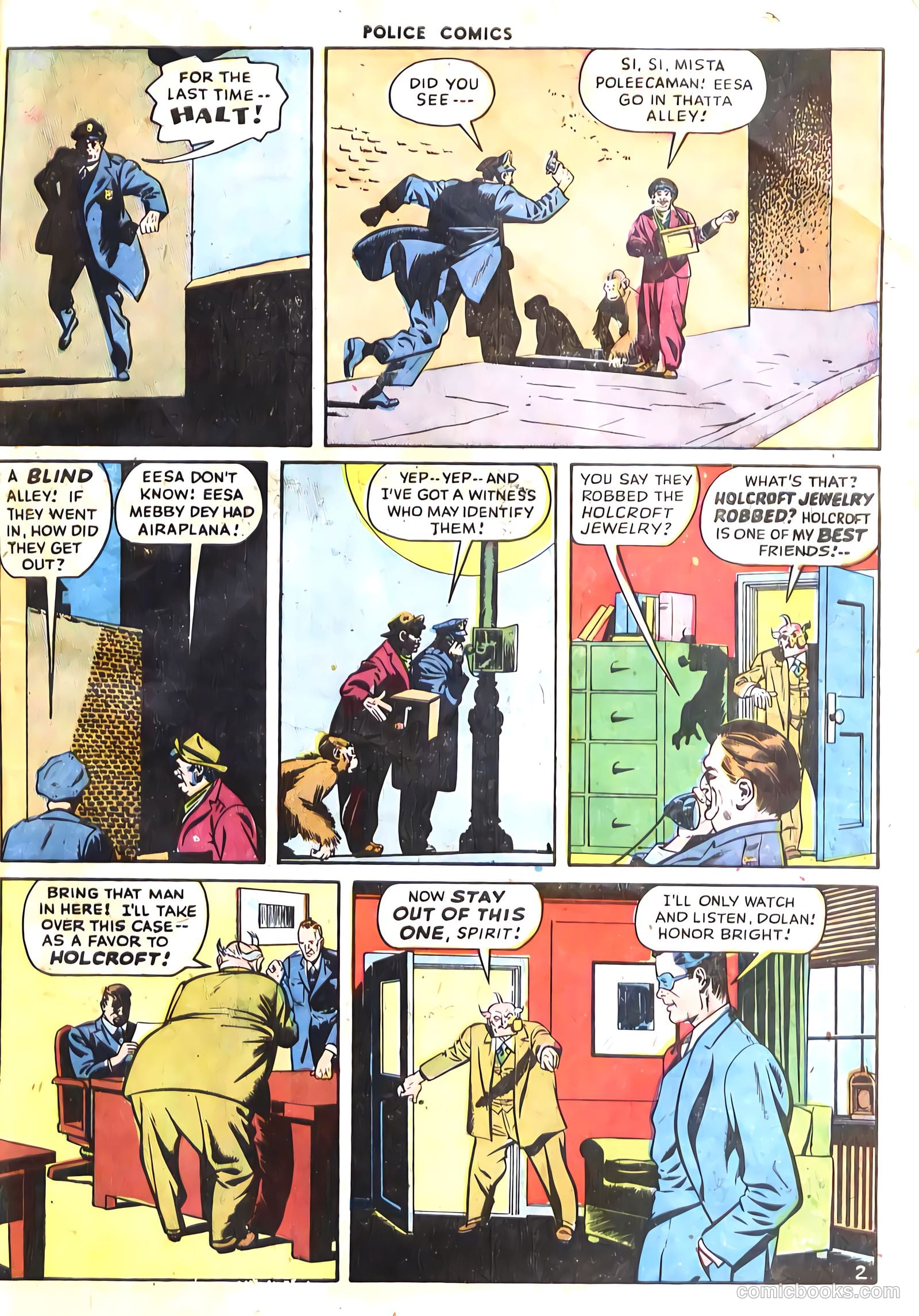 Police Comics #61 — page 53 of 60