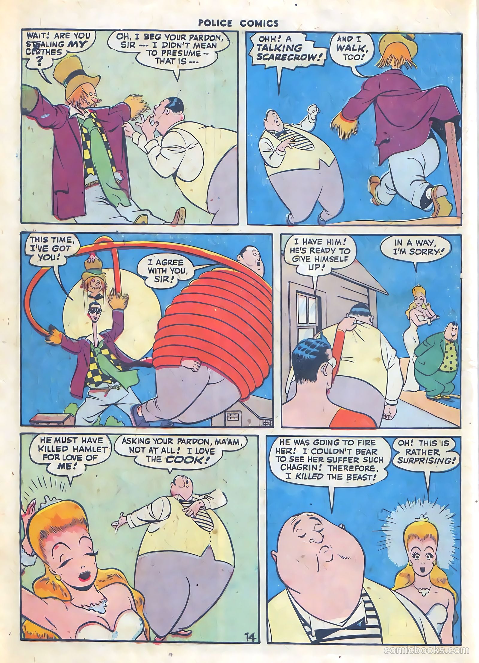 Police Comics #62 — page 16 of 60