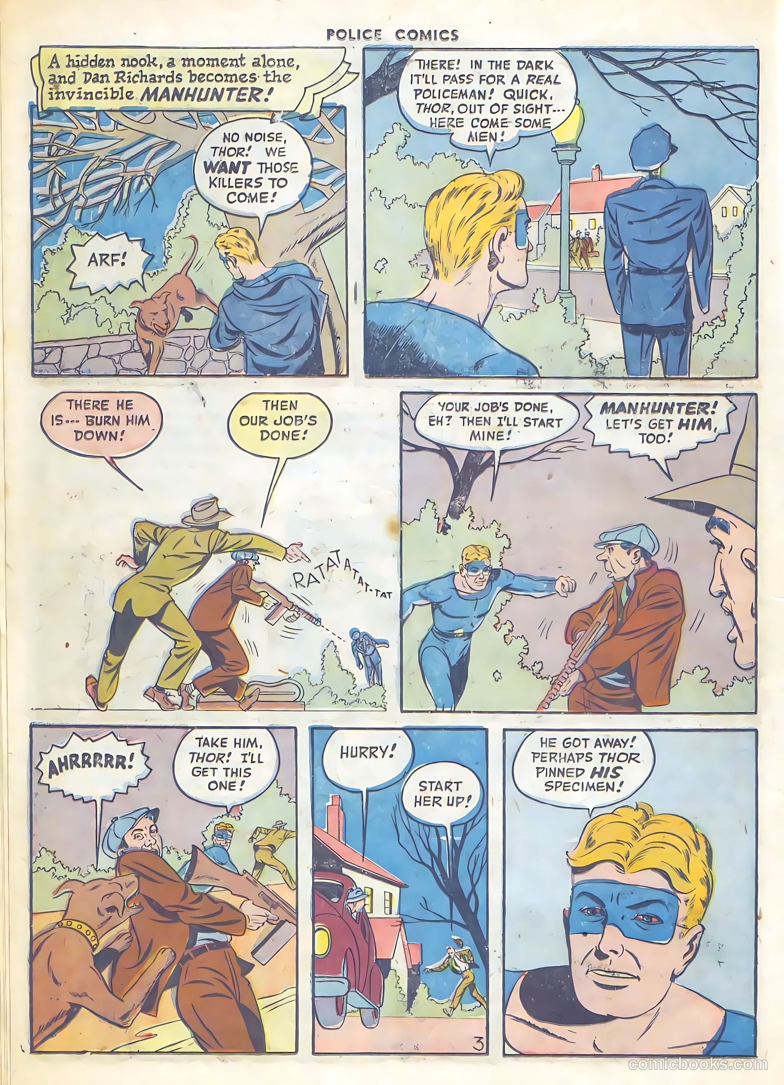 Police Comics #62 — page 22 of 60