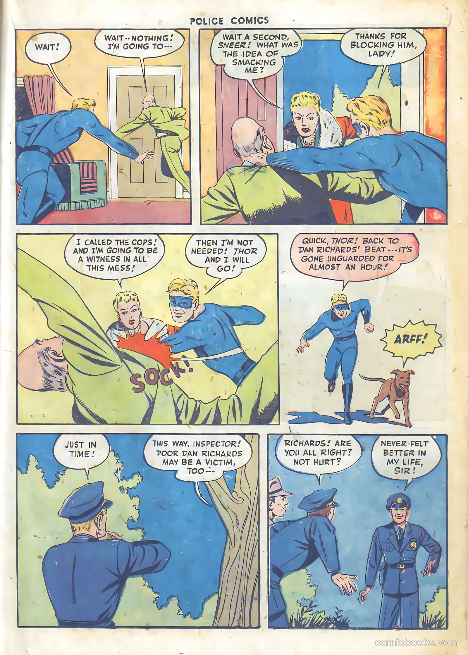 Police Comics #62 — page 29 of 60