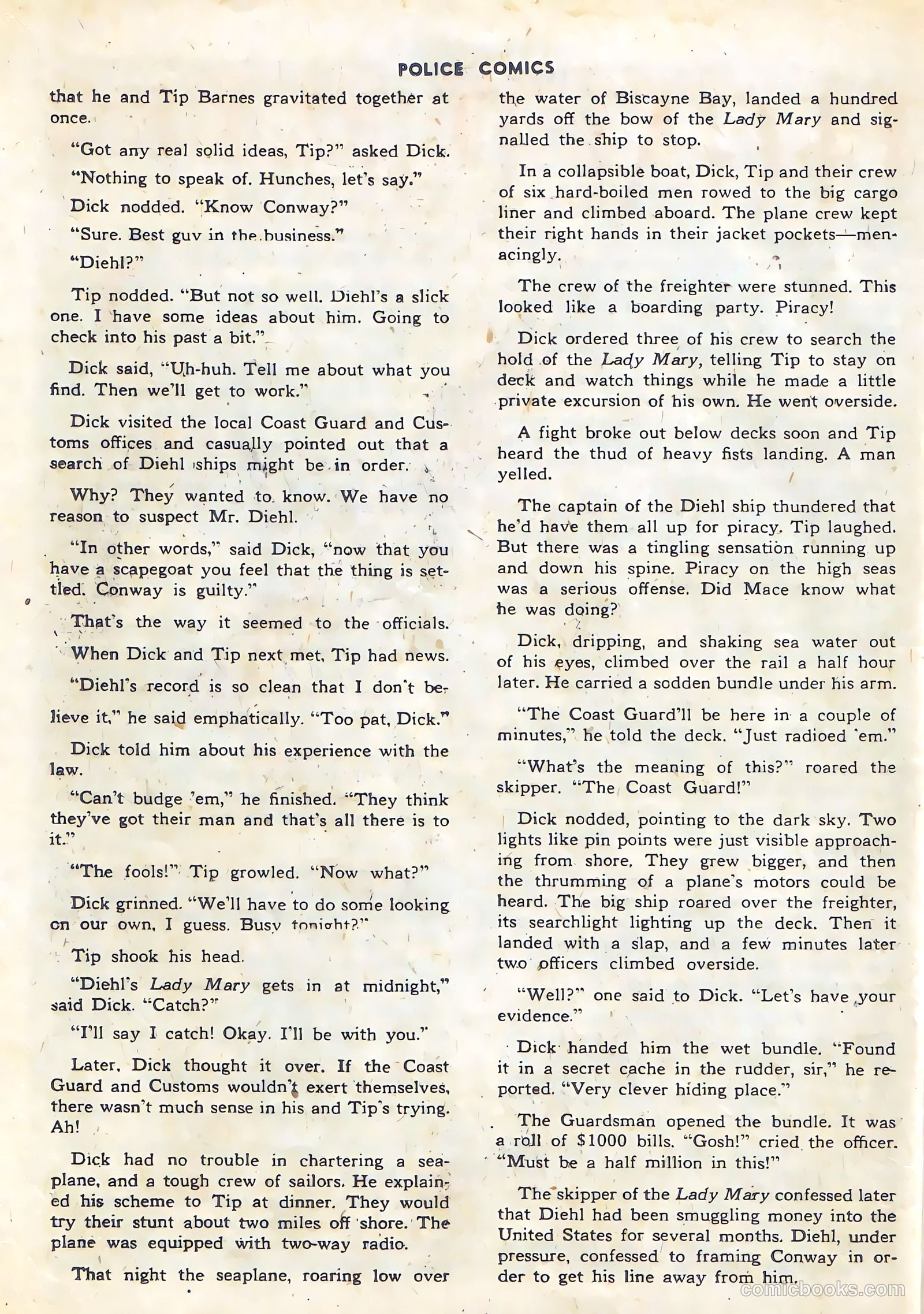 Police Comics #62 — page 44 of 60