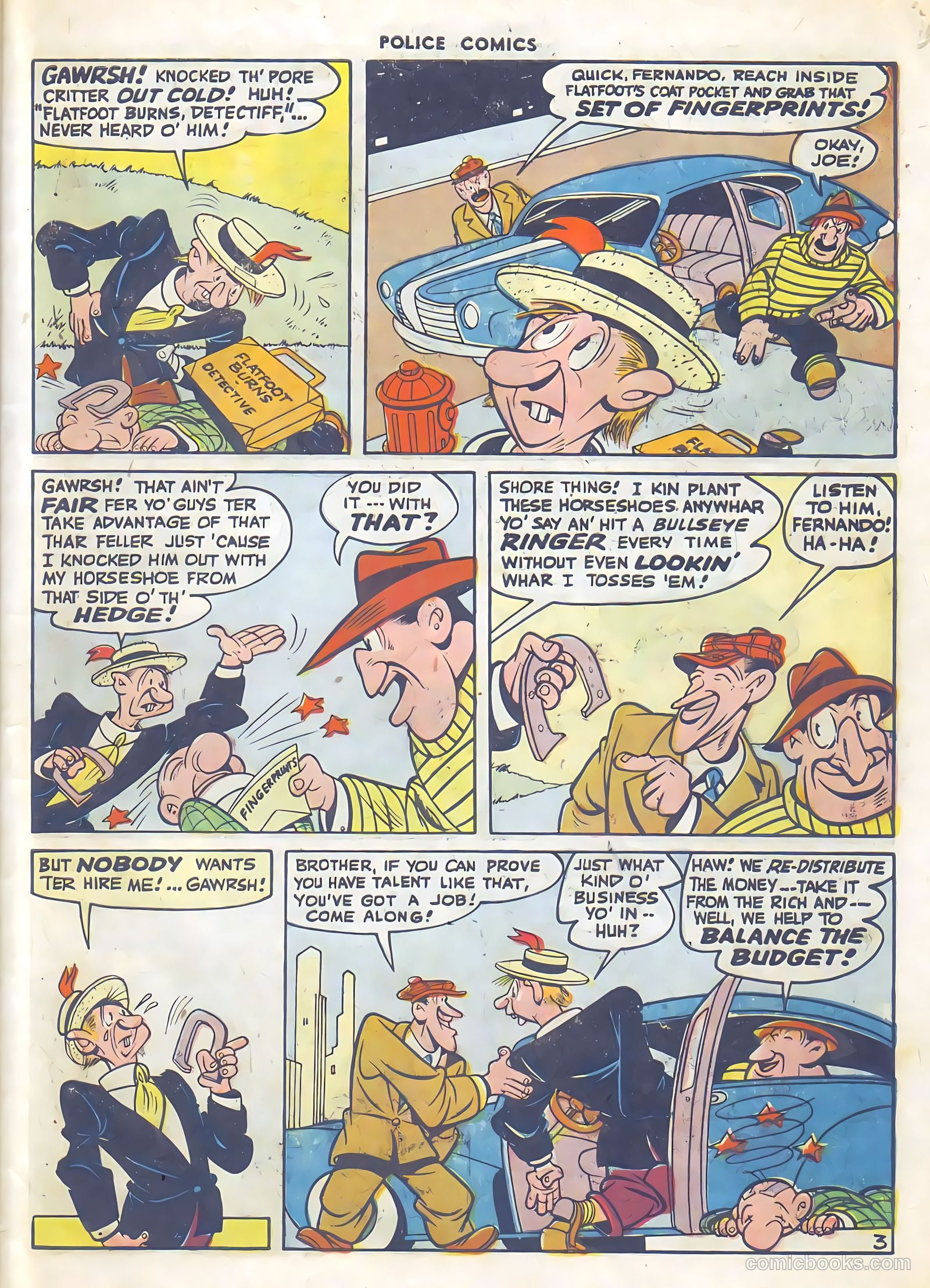 Police Comics #62 — page 47 of 60