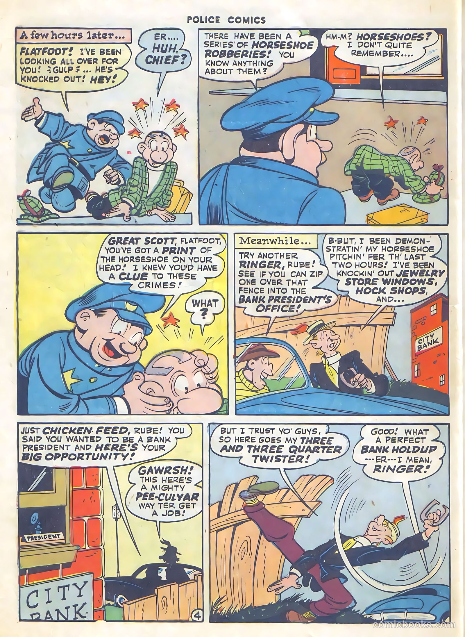 Police Comics #62 — page 48 of 60