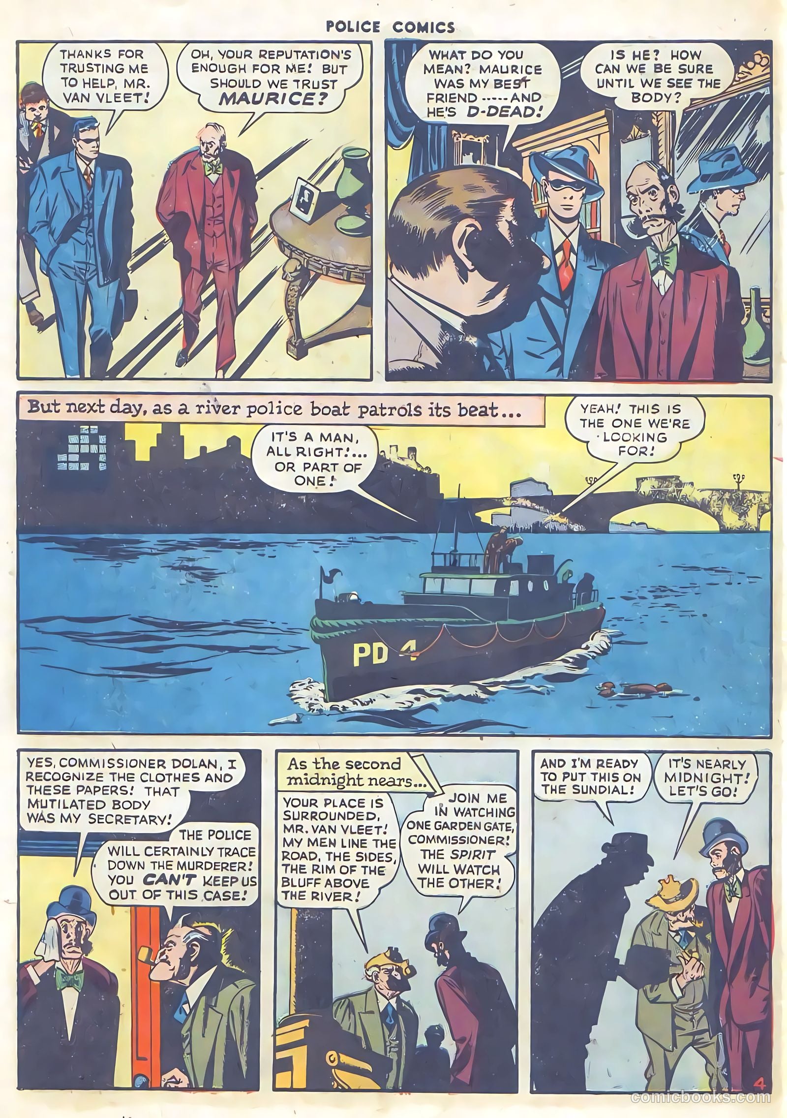 Police Comics #62 — page 54 of 60