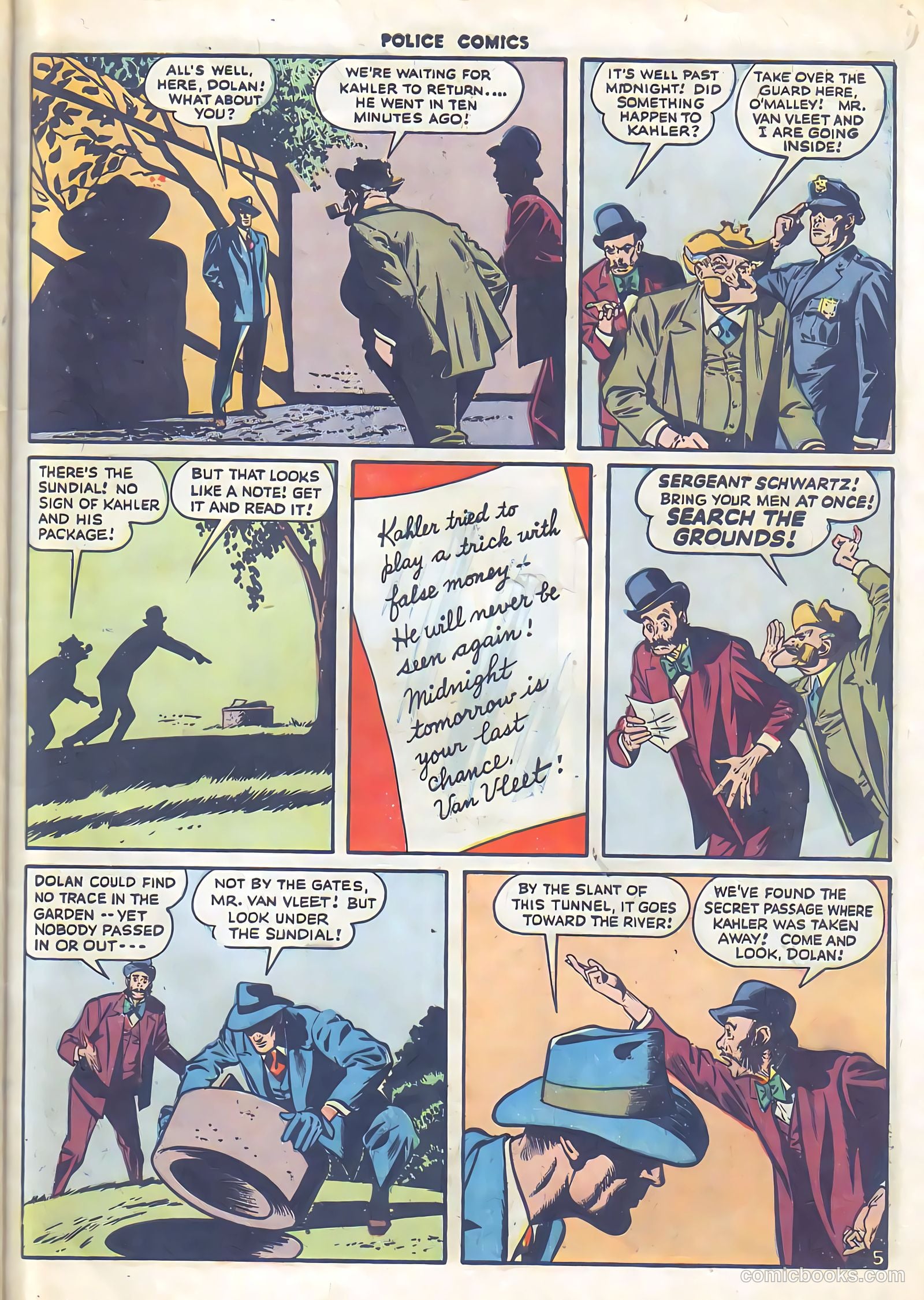 Police Comics #62 — page 55 of 60