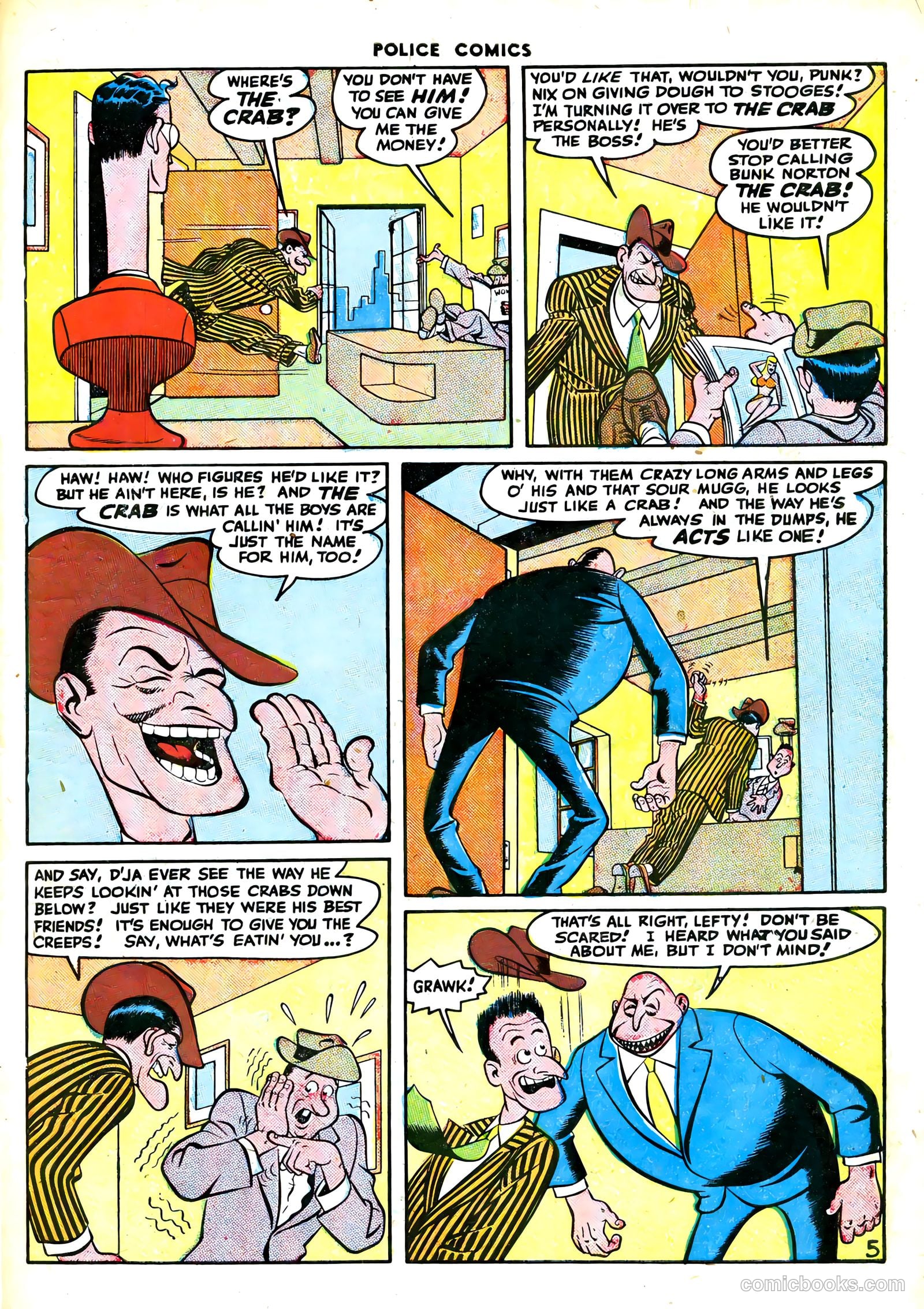 Police Comics #63 — page 7 of 60