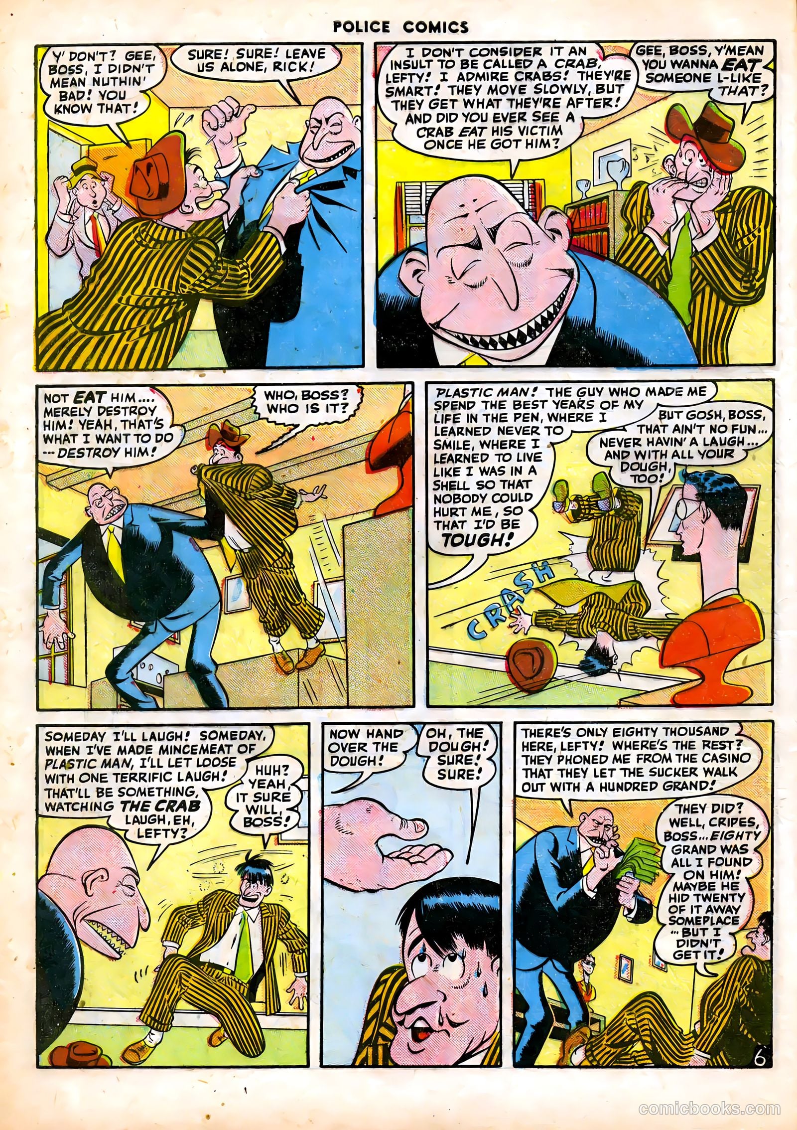 Police Comics #63 — page 8 of 60