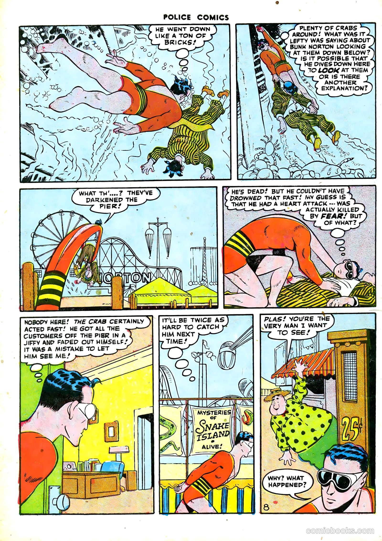 Police Comics #63 — page 10 of 60