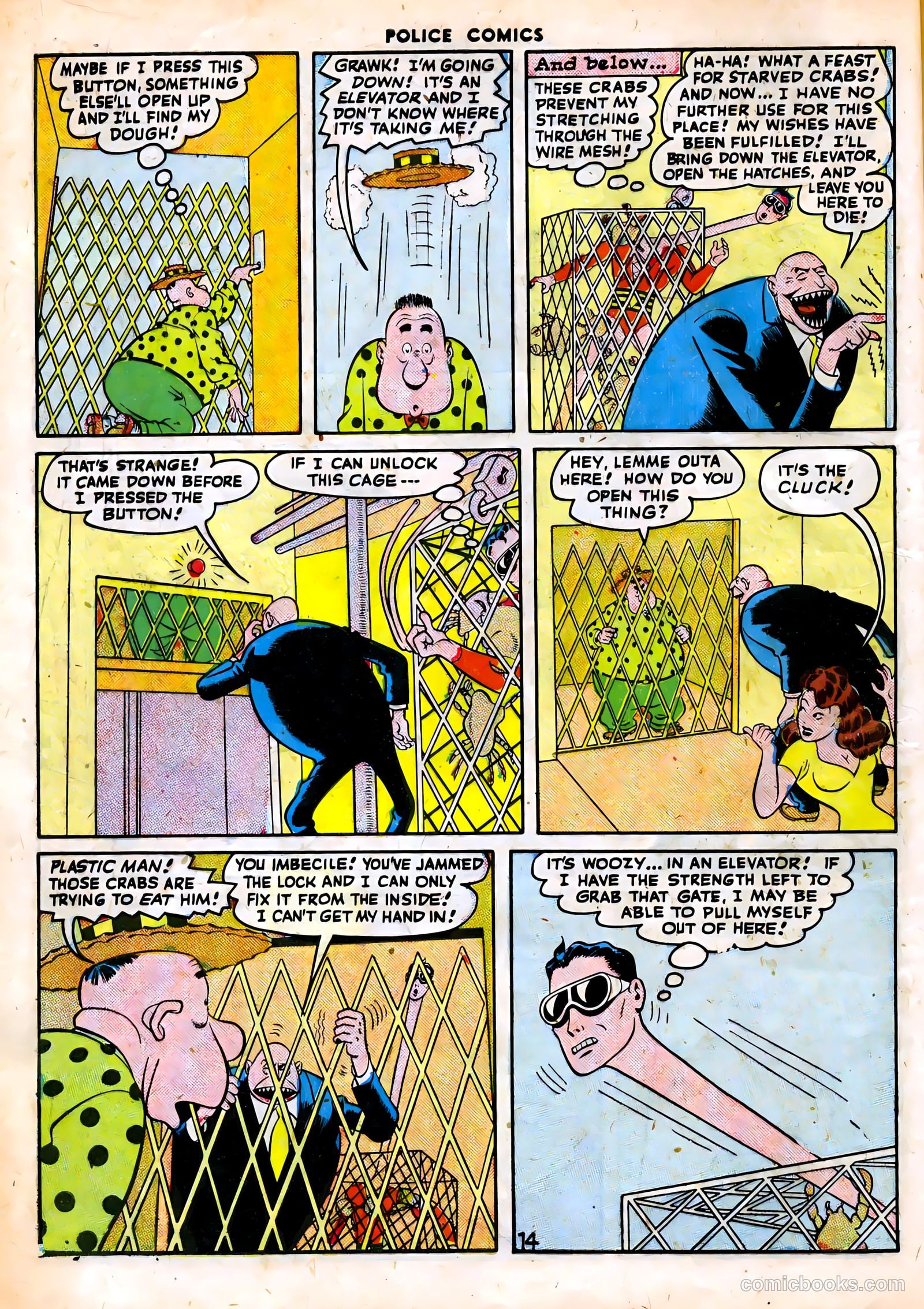 Police Comics #63 — page 16 of 60