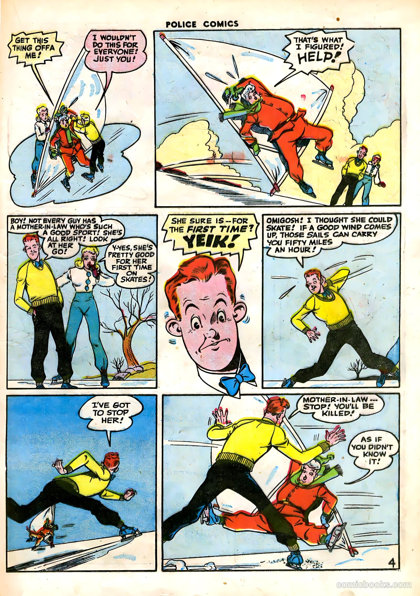 Police Comics #63 — page 21 of 60