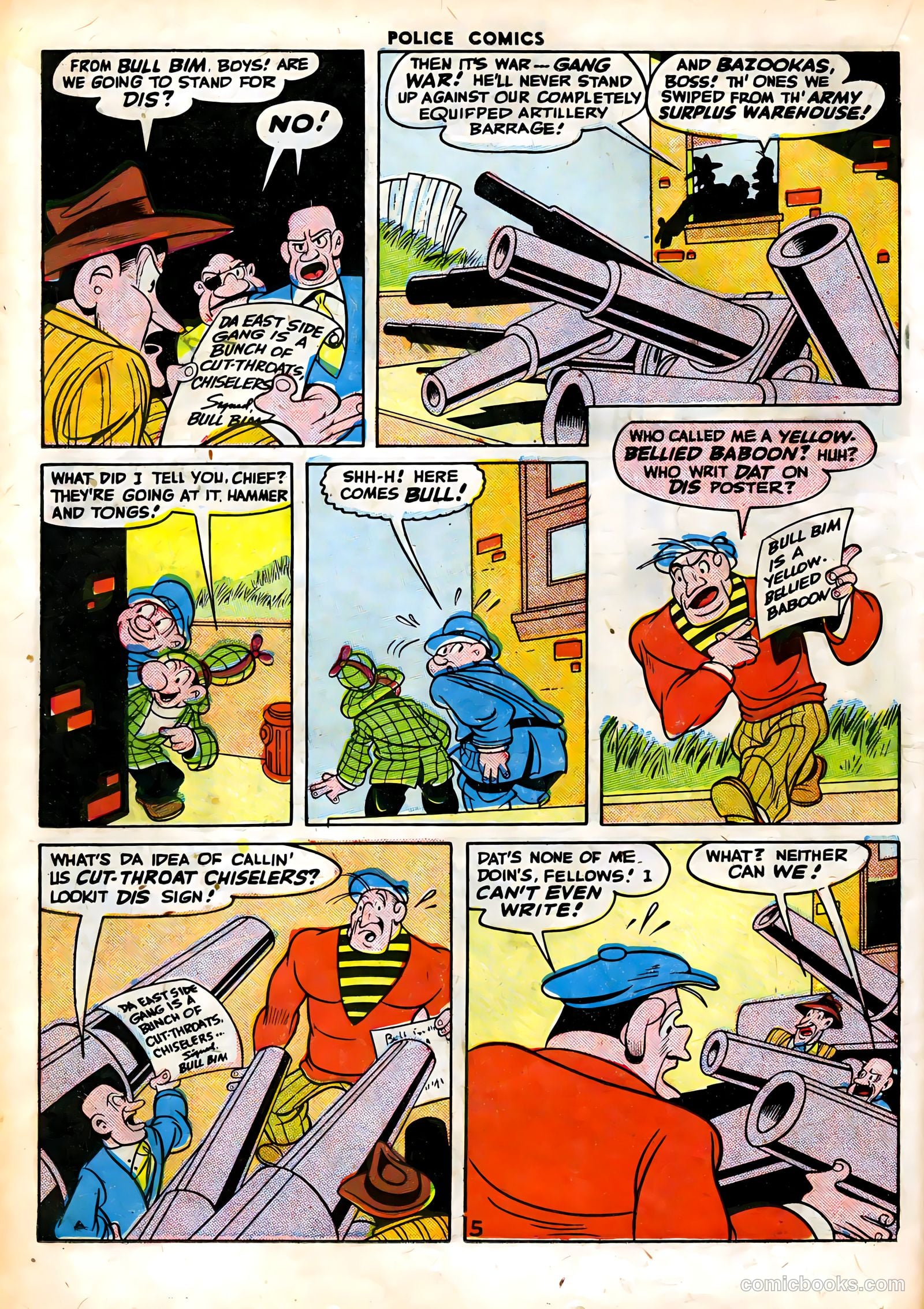 Police Comics #63 — page 28 of 60
