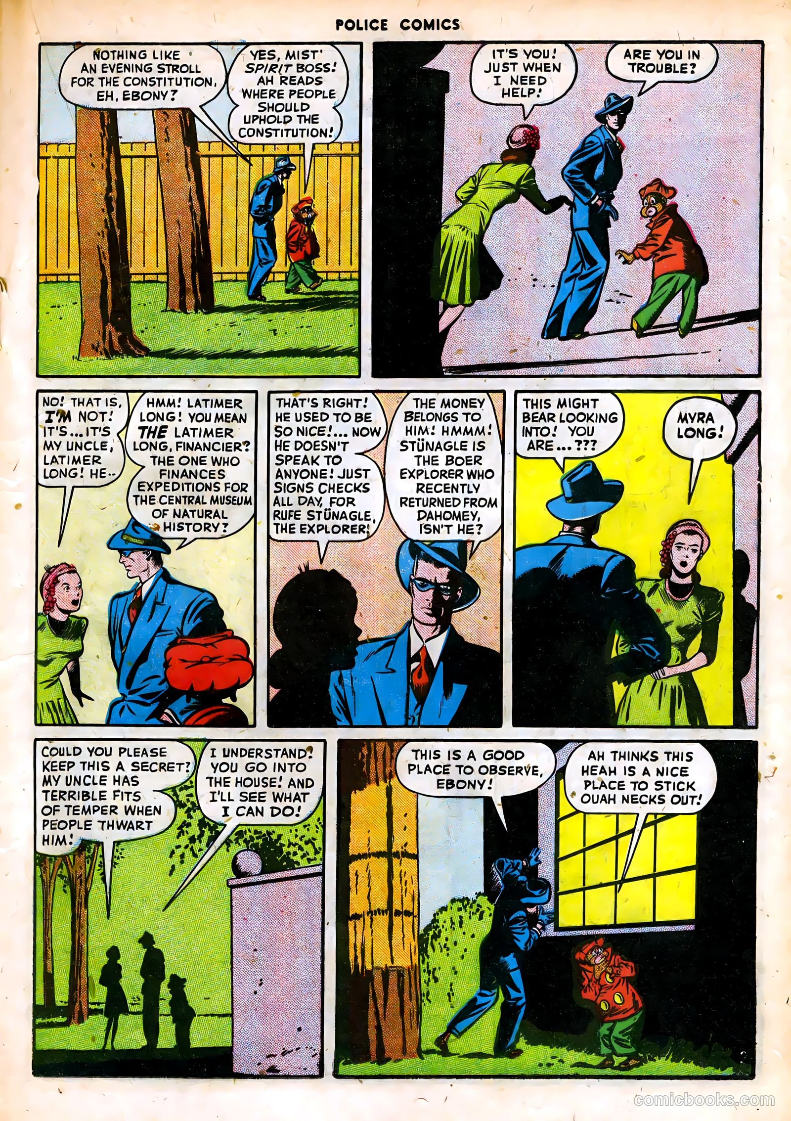 Police Comics #63 — page 31 of 60