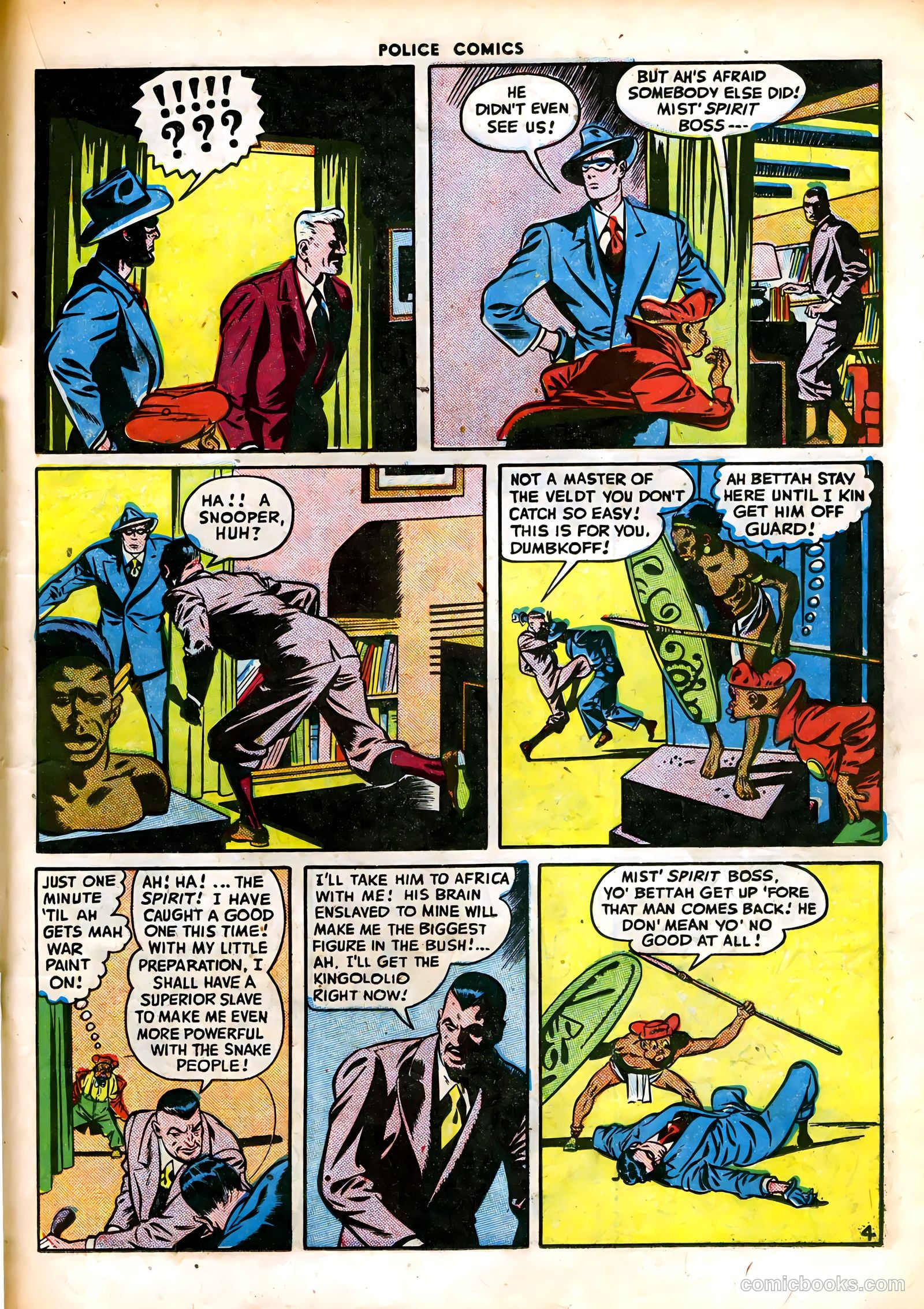 Police Comics #63 — page 33 of 60